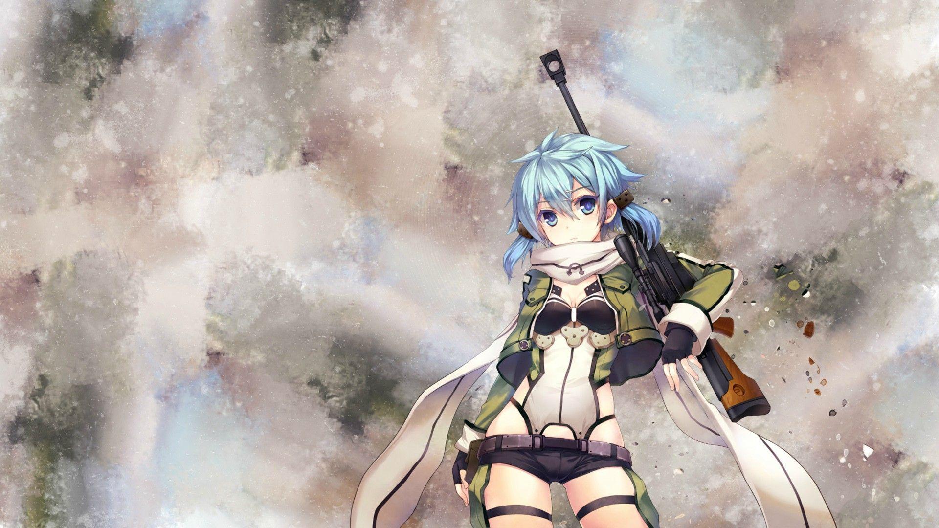 1920x1080 Sinon Wallpaper. Sinon Sao Wallpaper, Sinon Wallpaper and Sinon Kirito Wallpaper