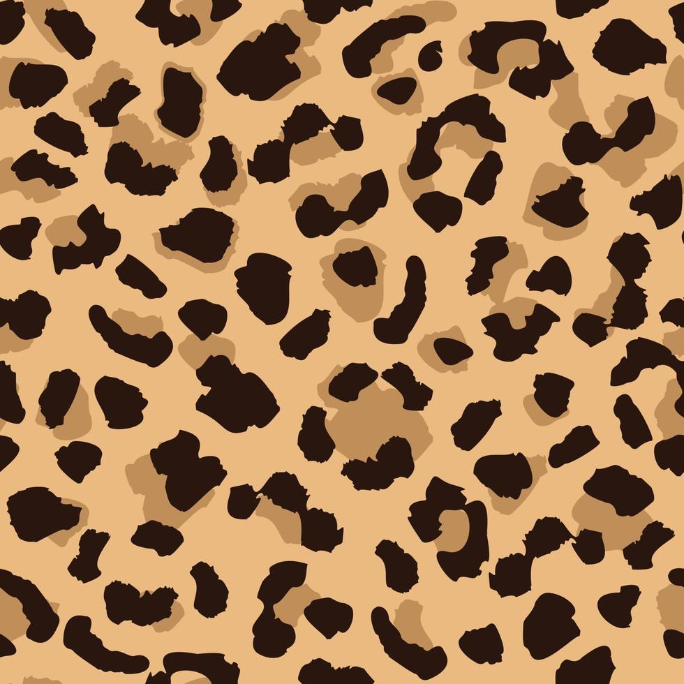 980x980 Leopard skin seamless pattern texture repeat. Abstract animal fur wallpaper. Contemporary backdrop