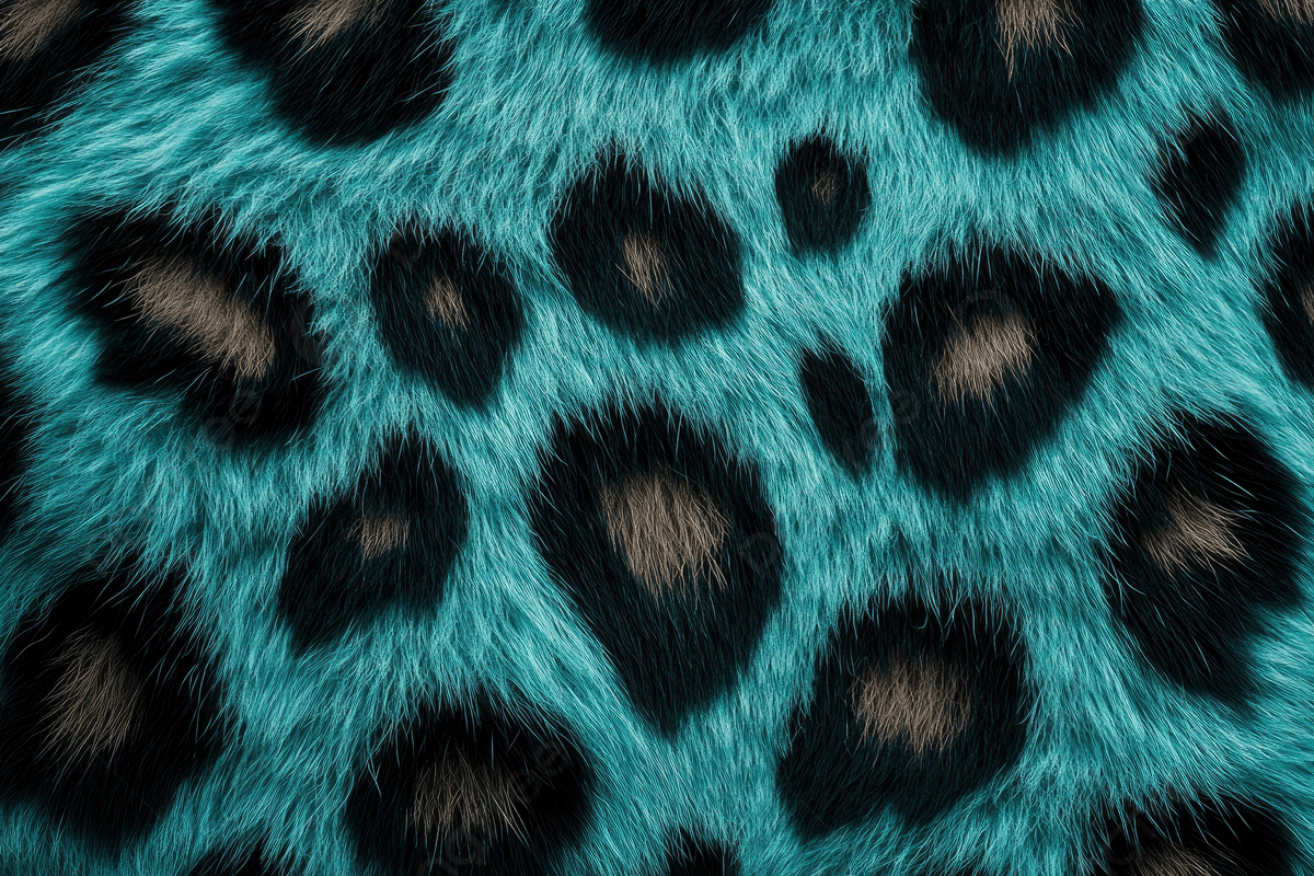 1200x800 Furry Teal Leopard Print Background, Print, Furry, Teal Background Image And Wallpaper for Free Download