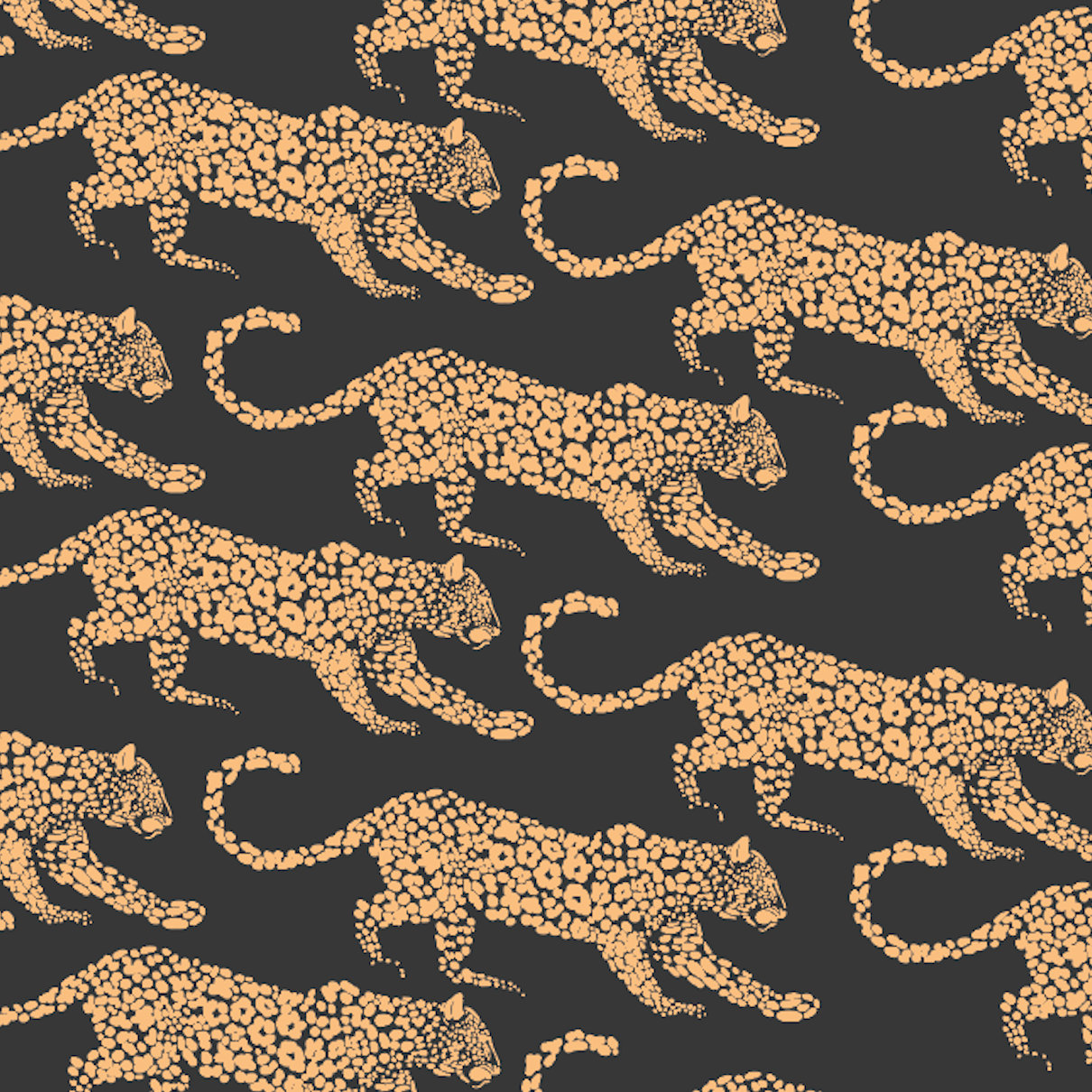 1210x1210 Leopard Removable Peel and Stick Wall paper