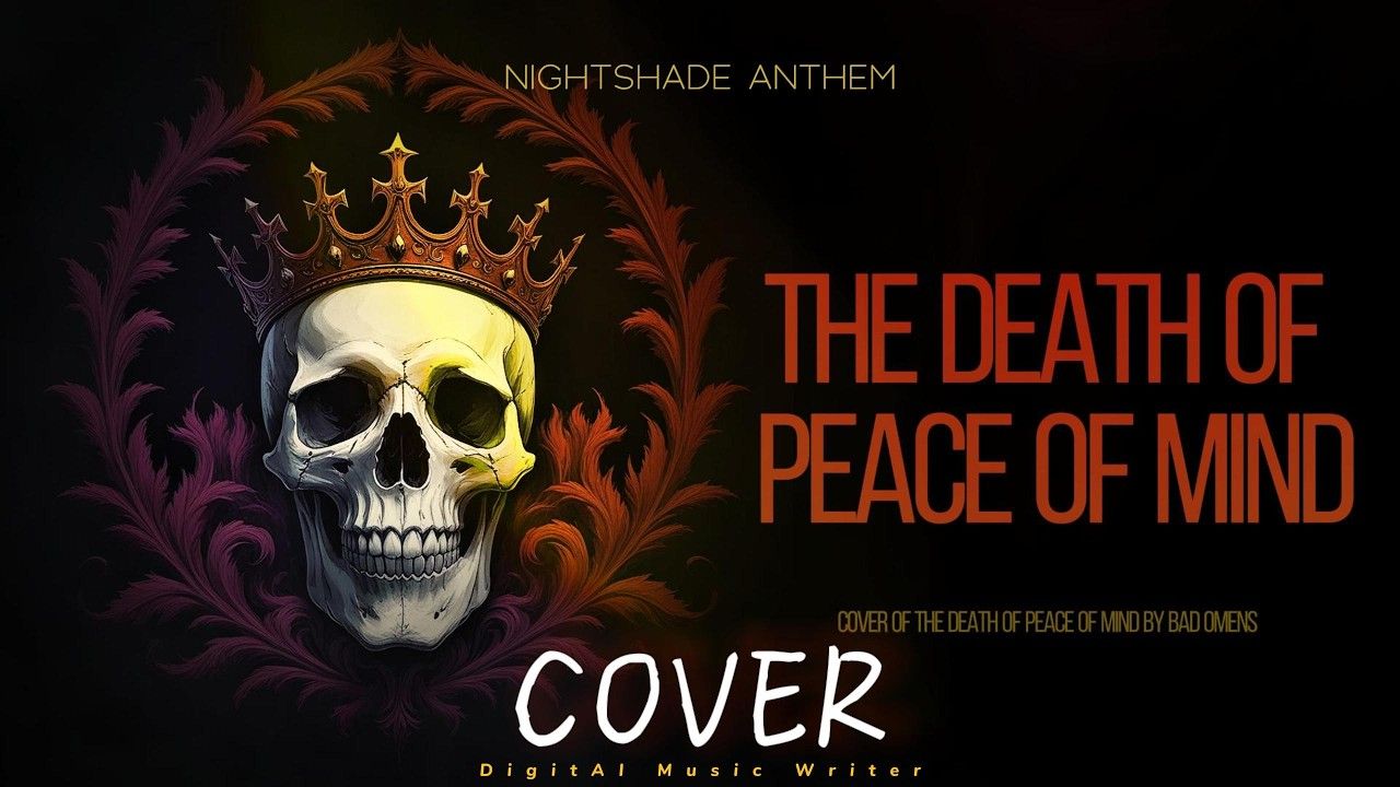 1280x720 Nightshade Anthem Death of Peace of Mind (Cover of Bad Omens)