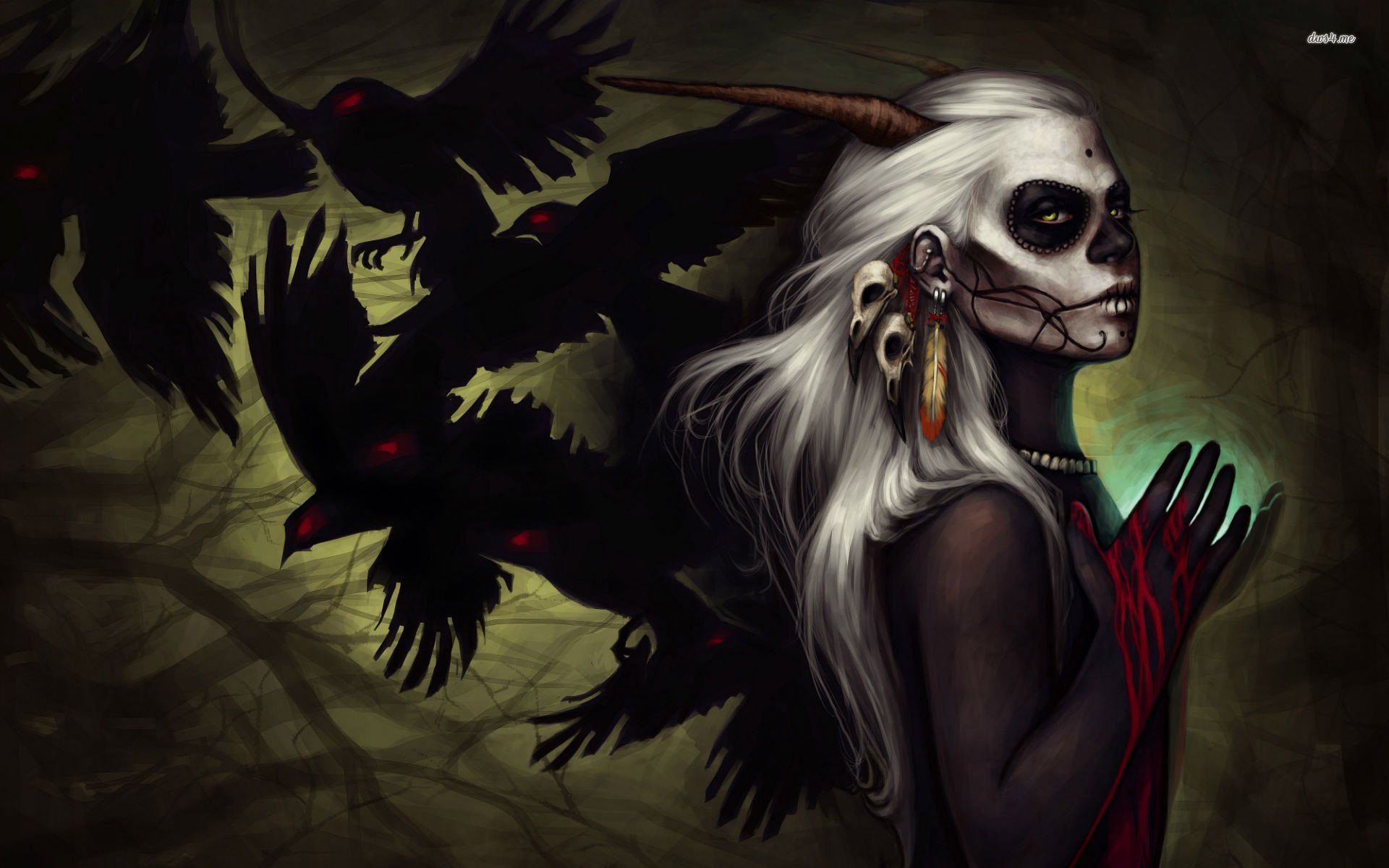 1920x1200 Devil Girl Wallpaper