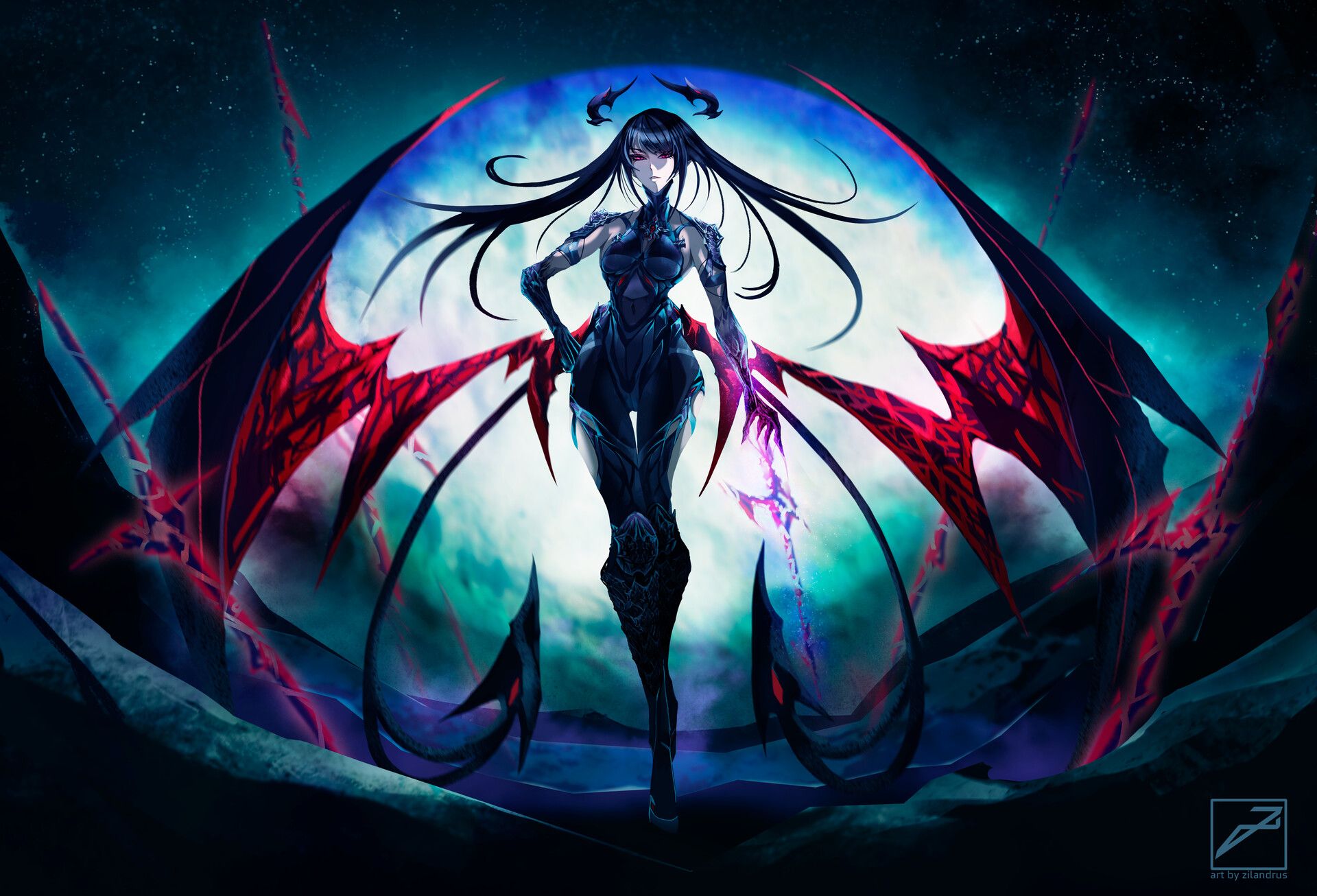 1920x1306 DemonGirl