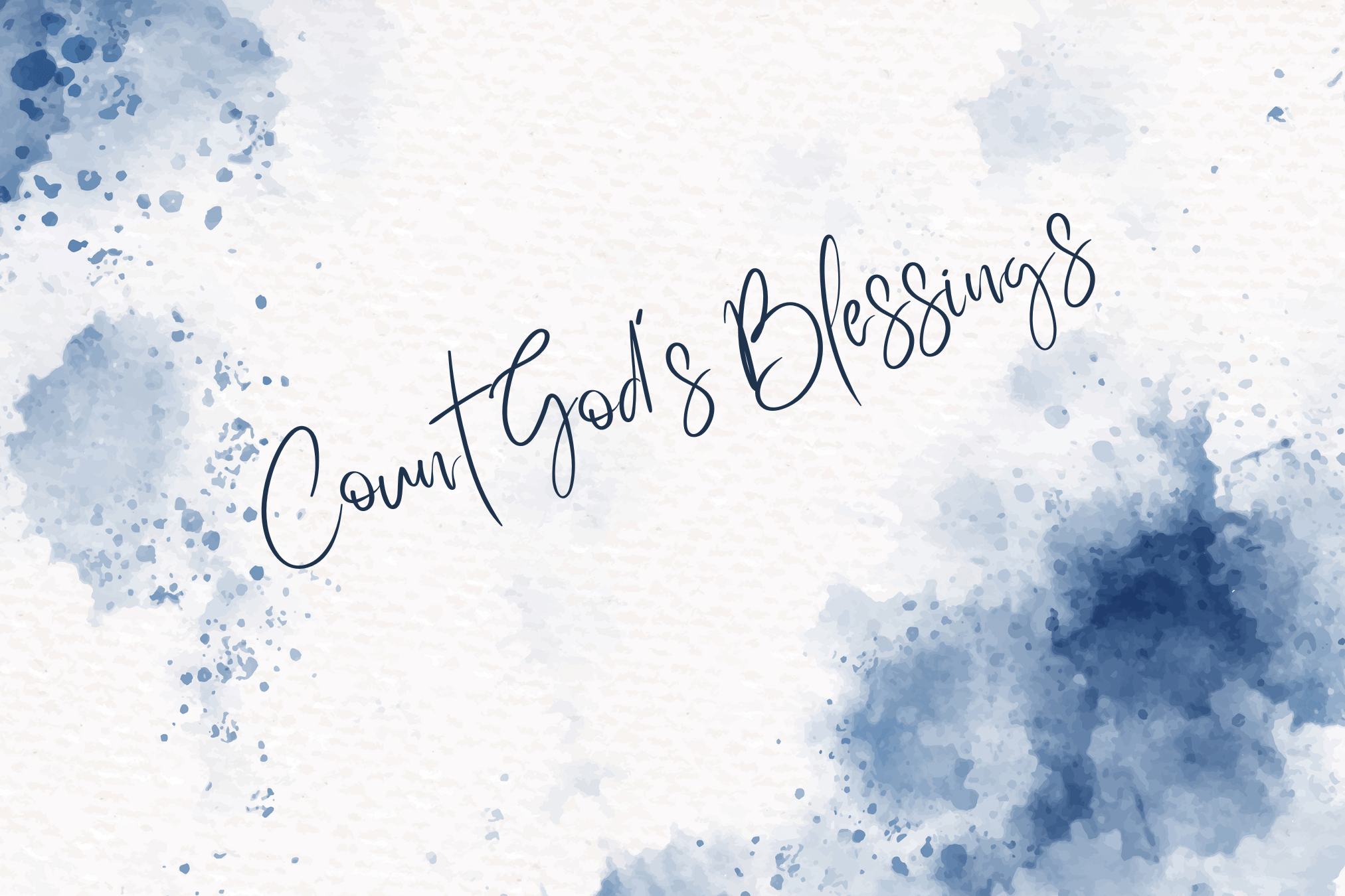 2025x1350 Ways to Count Your Blessings's Walk Together in God's Promises