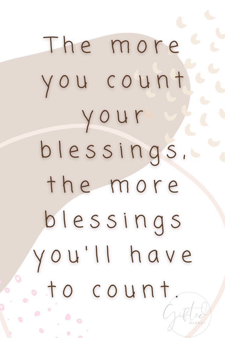 736x1104 Count Your Blessings