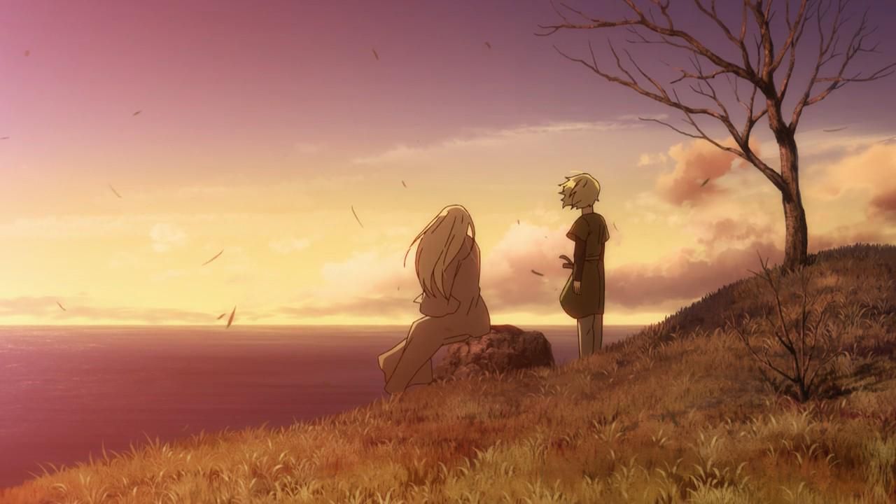 1280x720 Beautiful sunset. What scene is this (episode #/characters)?