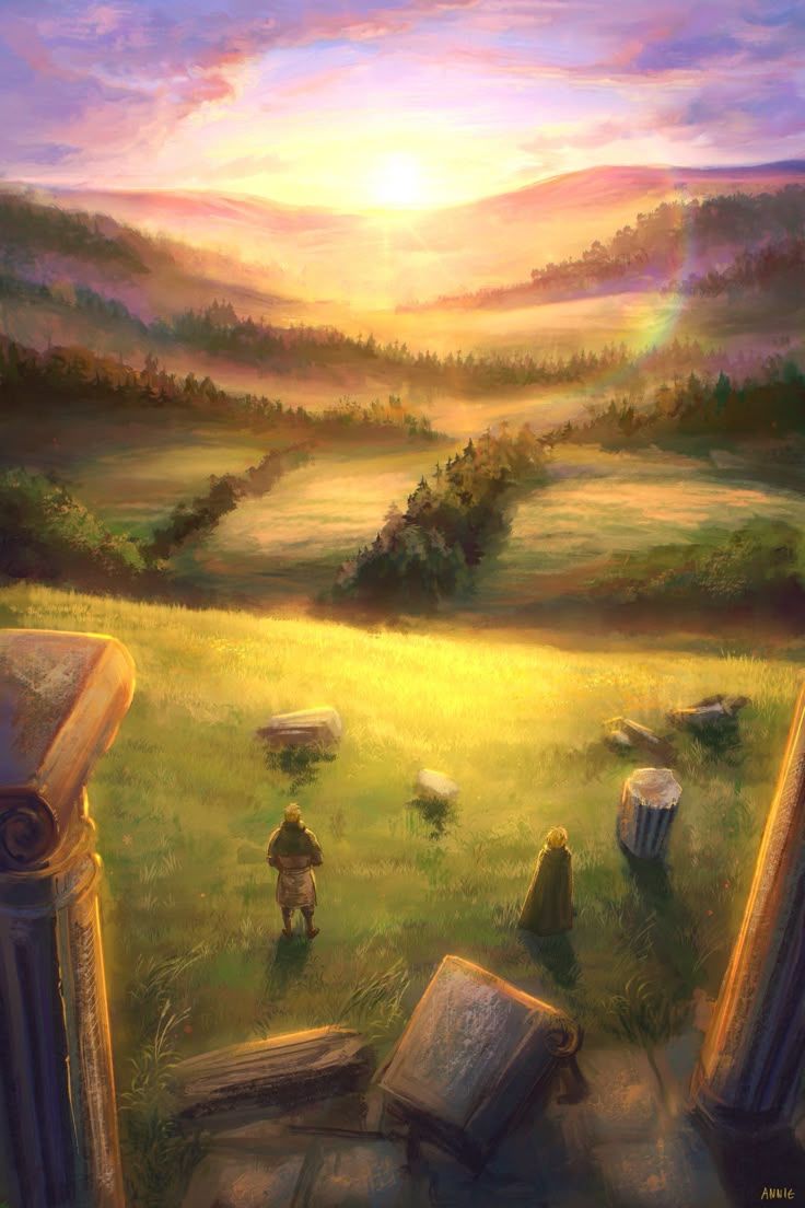 736x1104 Vinland Saga Nature Wallpaper