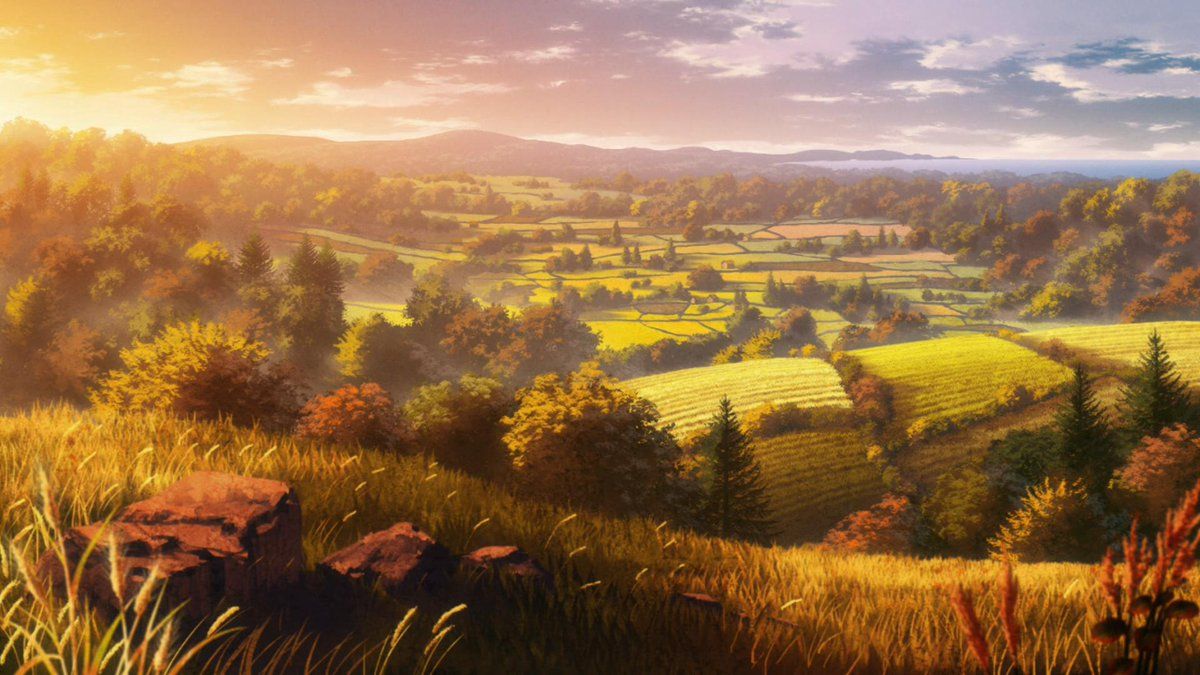 1200x675 While everyone around praises Vinland Saga (and it's good indeed) I just want to say it's worth to notice how beautiful and colorful the background in anime are