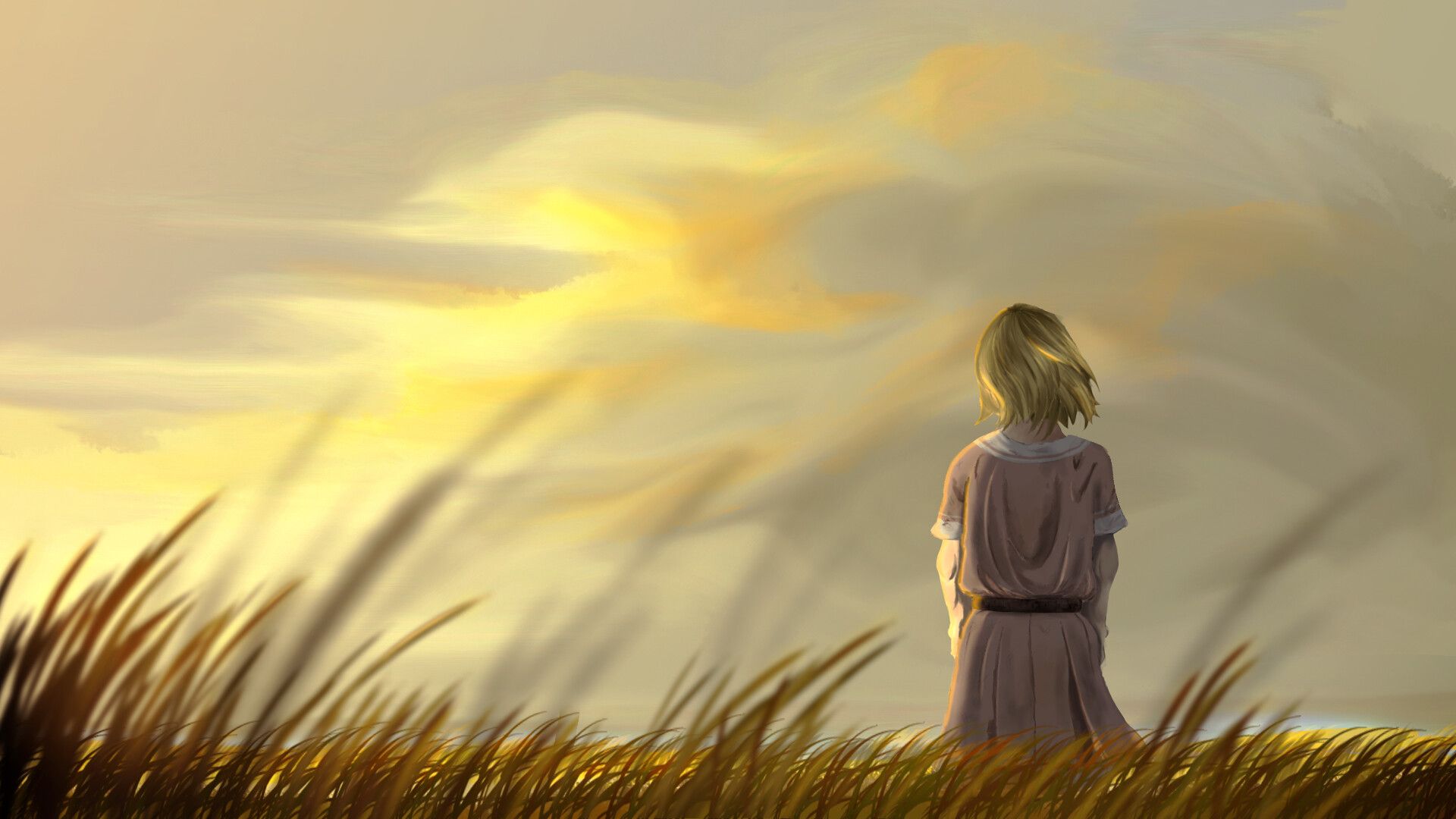 1920x1080 Sorrow: Vinland Saga Thorfinn (Farmland Arc)