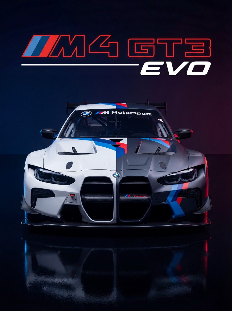 971x1300 Poster BMW M4 GT3 EVO: The Evolution of Racing Excellence