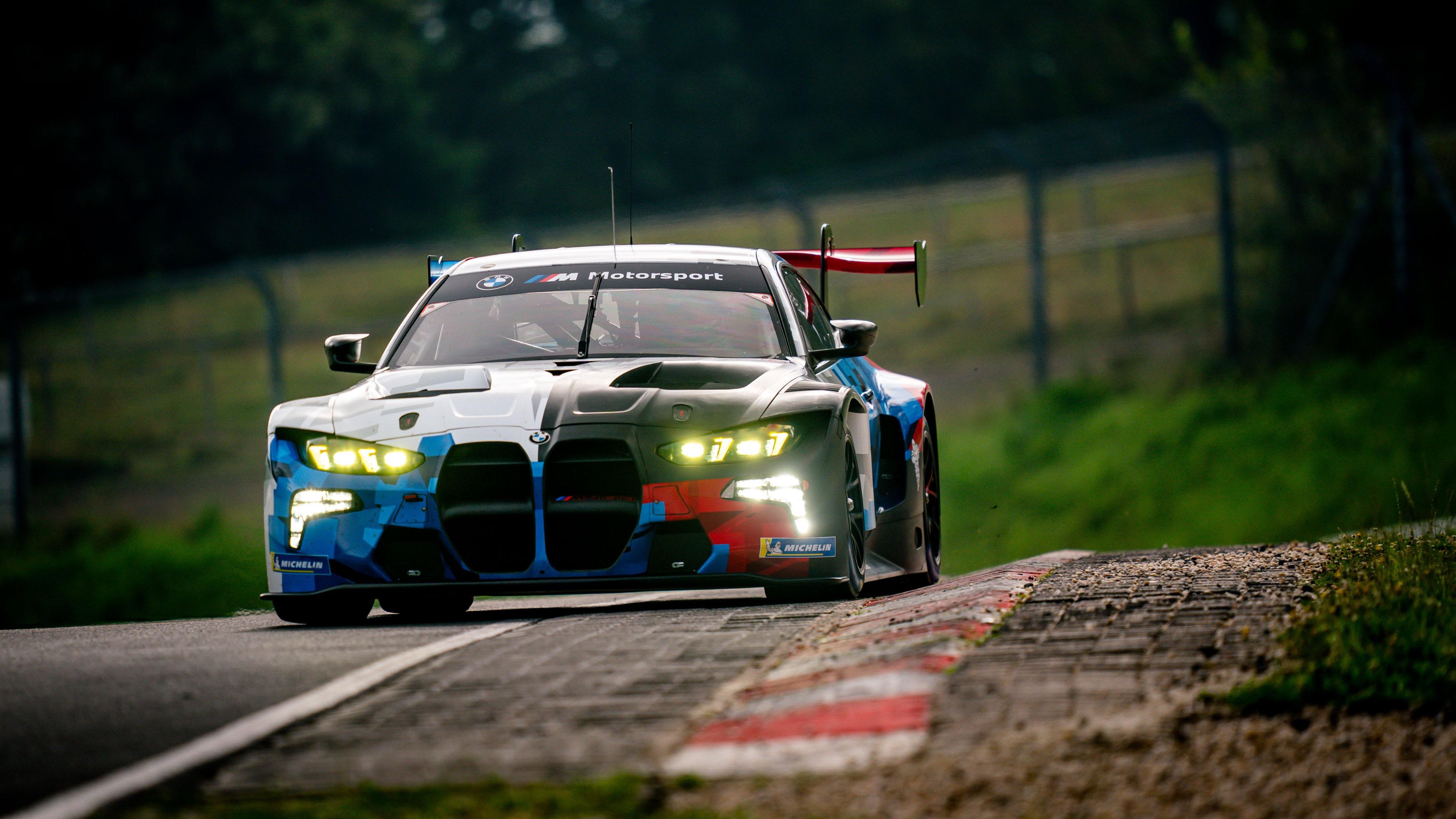 4096x2304 The new BMW M4 GT3 EVO has been out and about for testing