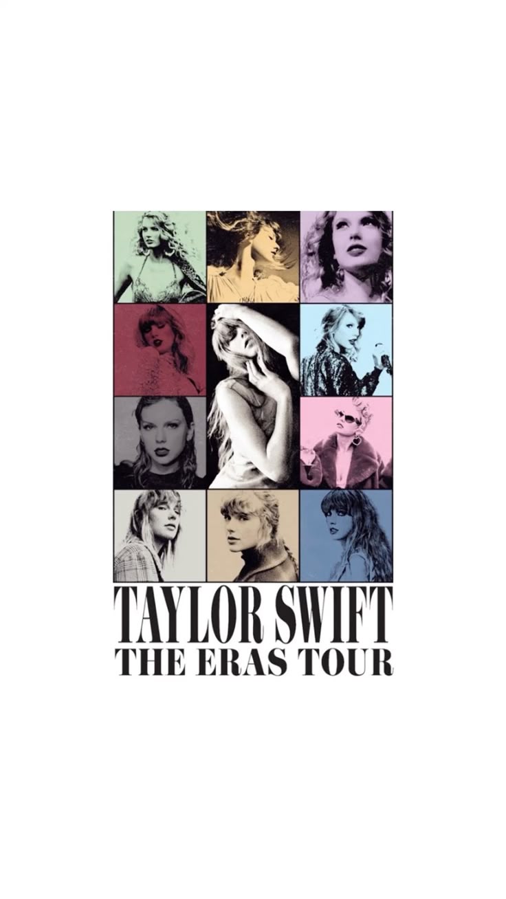 736x1308 Taylor swift Eras tour new logo tour poster wallpaper (TTPD)