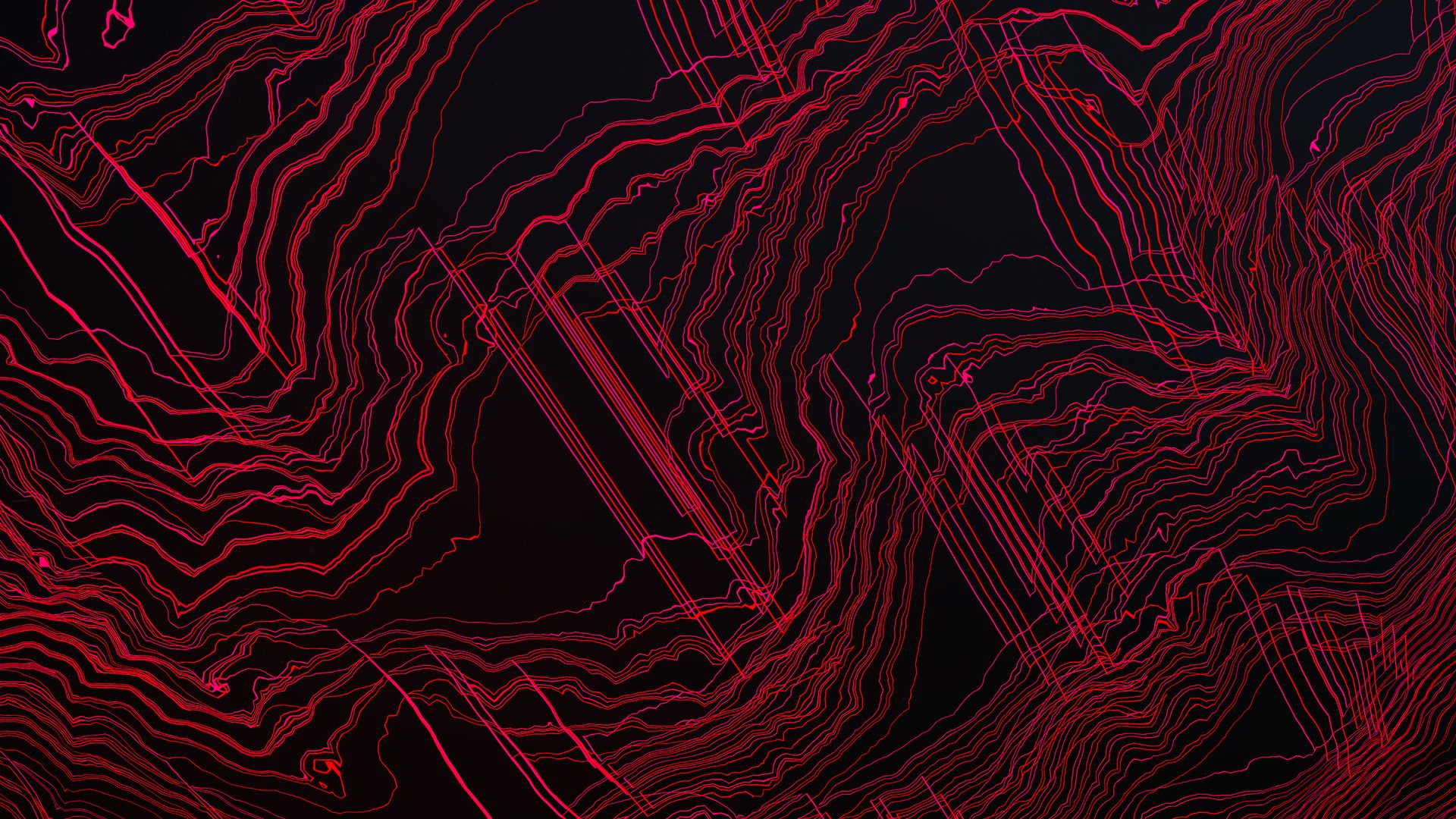 1920x1080 Red Topo Wallpaper
