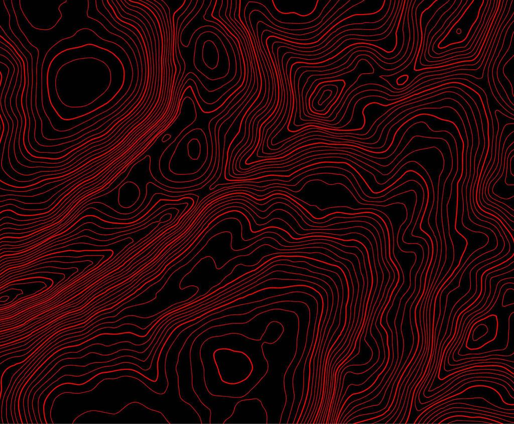 1024x844 Red Topo Wallpaper