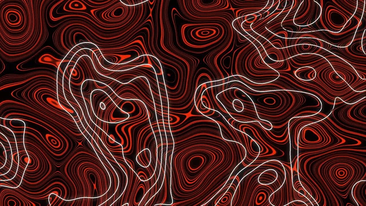 1280x720 Topographic map background