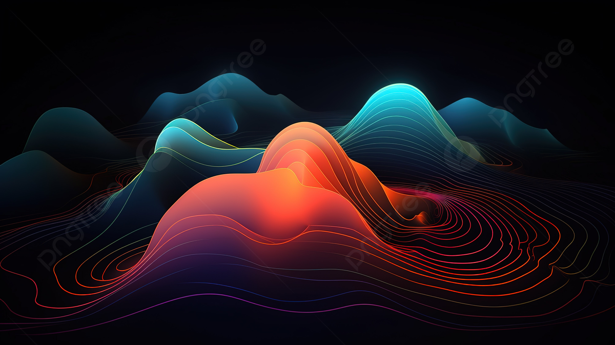 1200x673 Vibrant Neon Colored Organic Circle Topography Abstract Texture Outlines And Holographic Illustrations, Topographic, Topographic Lines, Topographic Map Background Image And Wallpaper for Free Download