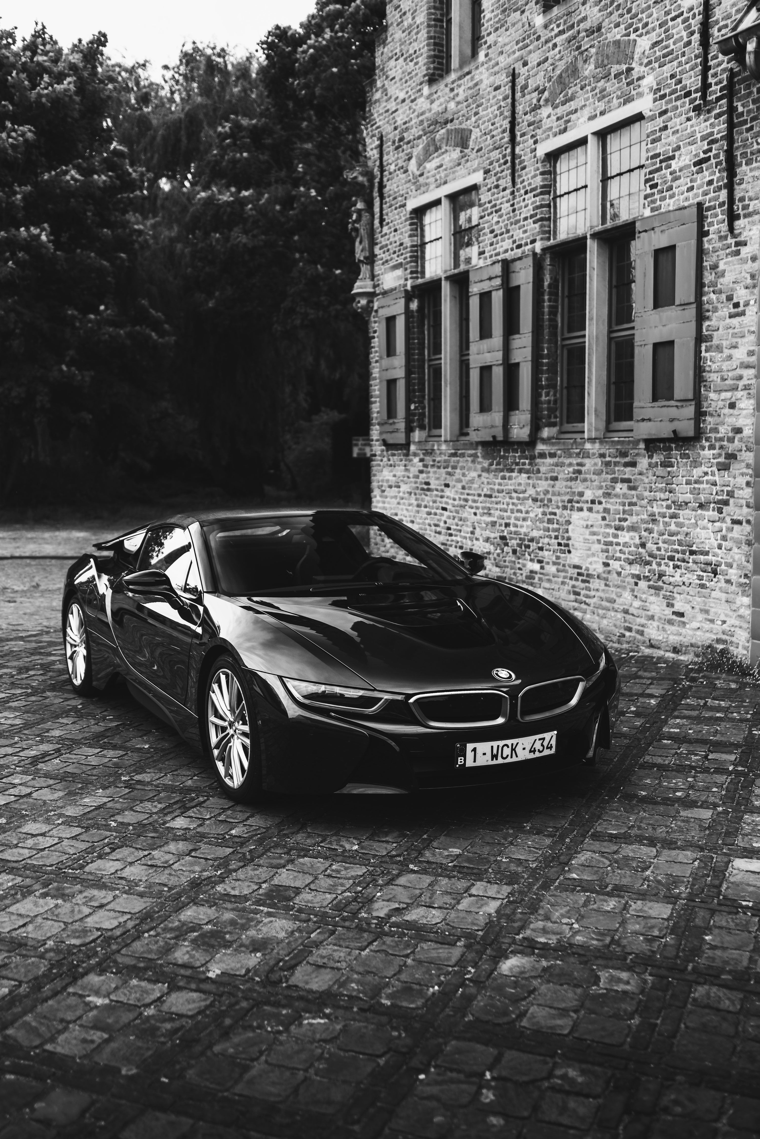 3000x4495 Greyscale photography of BMW coupe photo