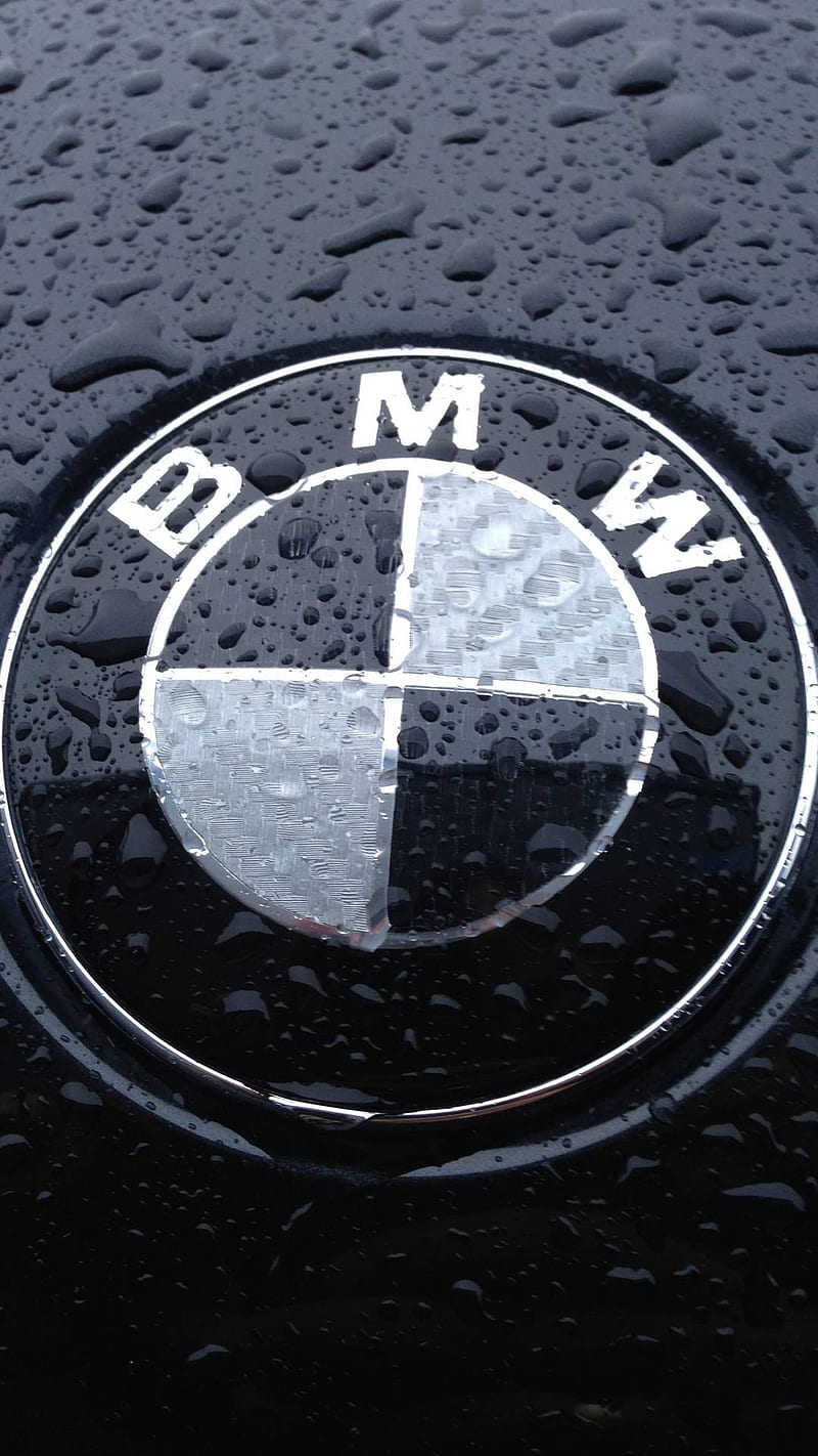 800x1422 BMW, amoled, black, car, logo, HD phone wallpaper