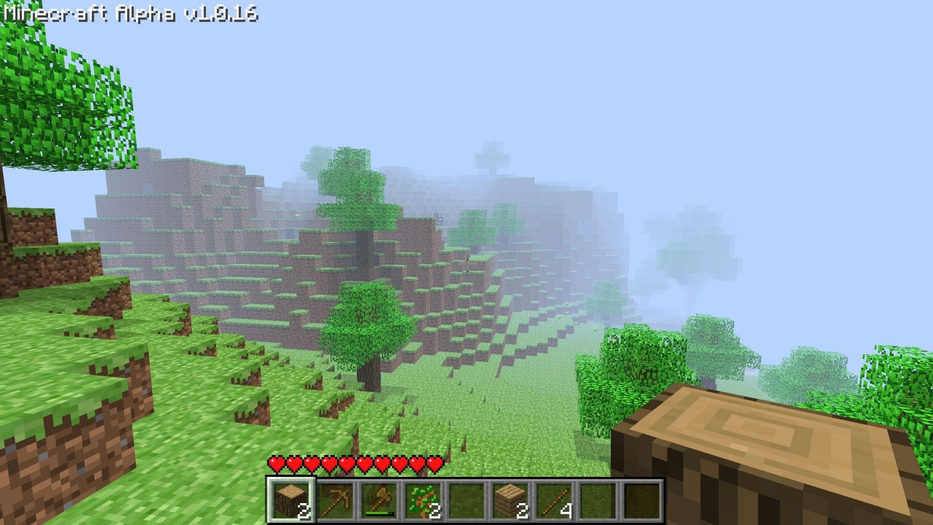 1920x1080 creepy things about Minecraft Alpha