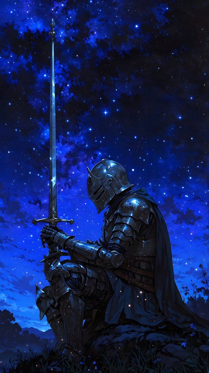 675x1200 Aesthetic knight wallpaper