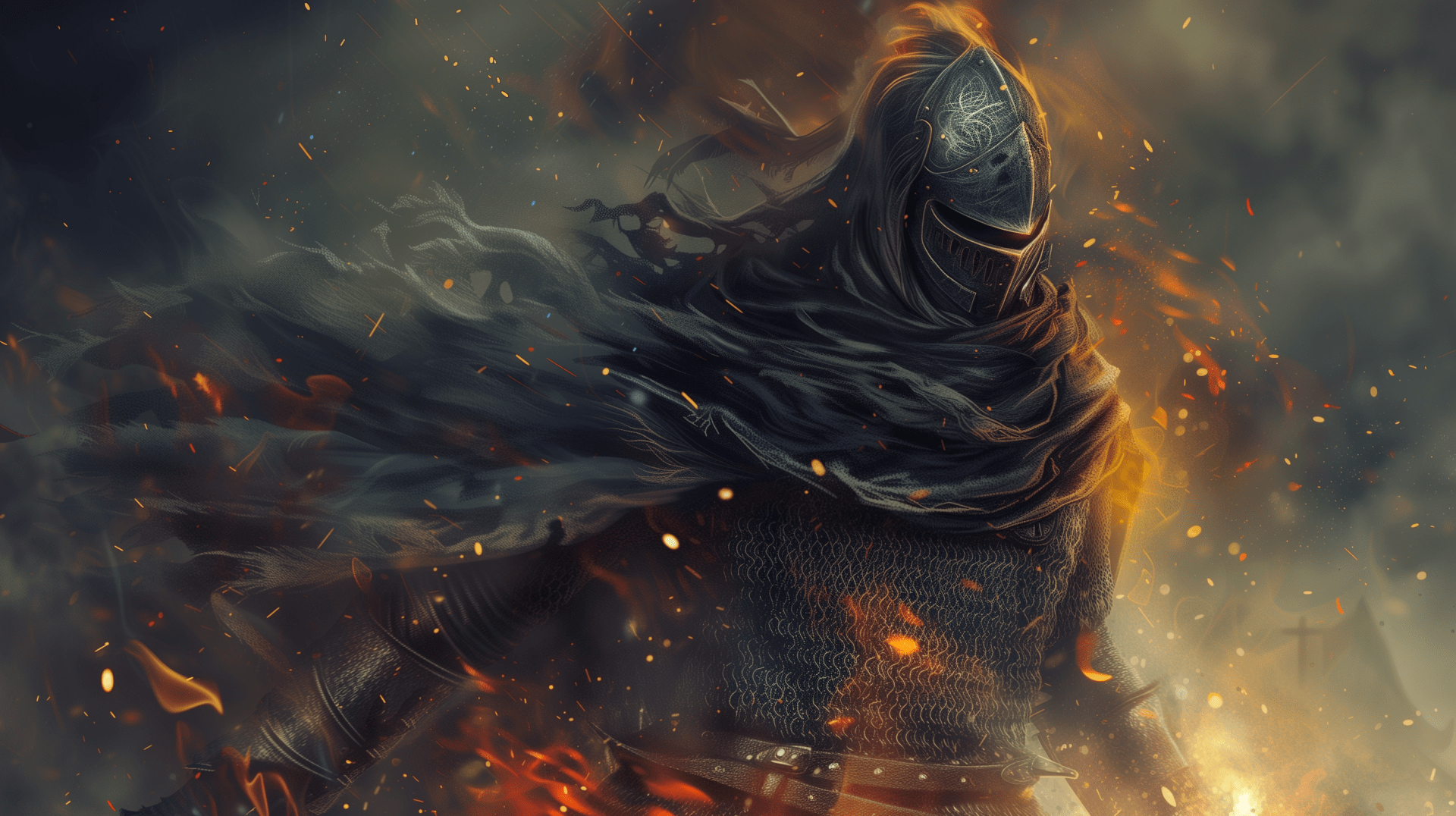 1920x1076 Dark Souls III Epic Knight HD Wallpaper