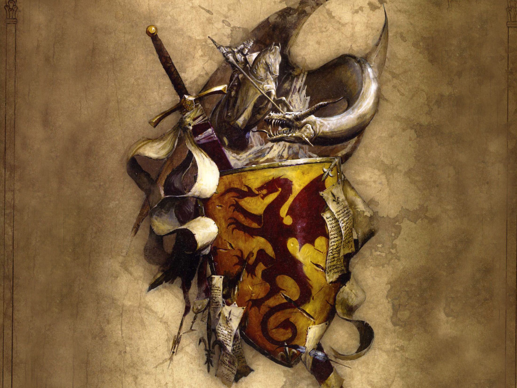 2200x1650 Phone wallpaper: Knight, Fantasy, Armor, Horse, Warrior 947729