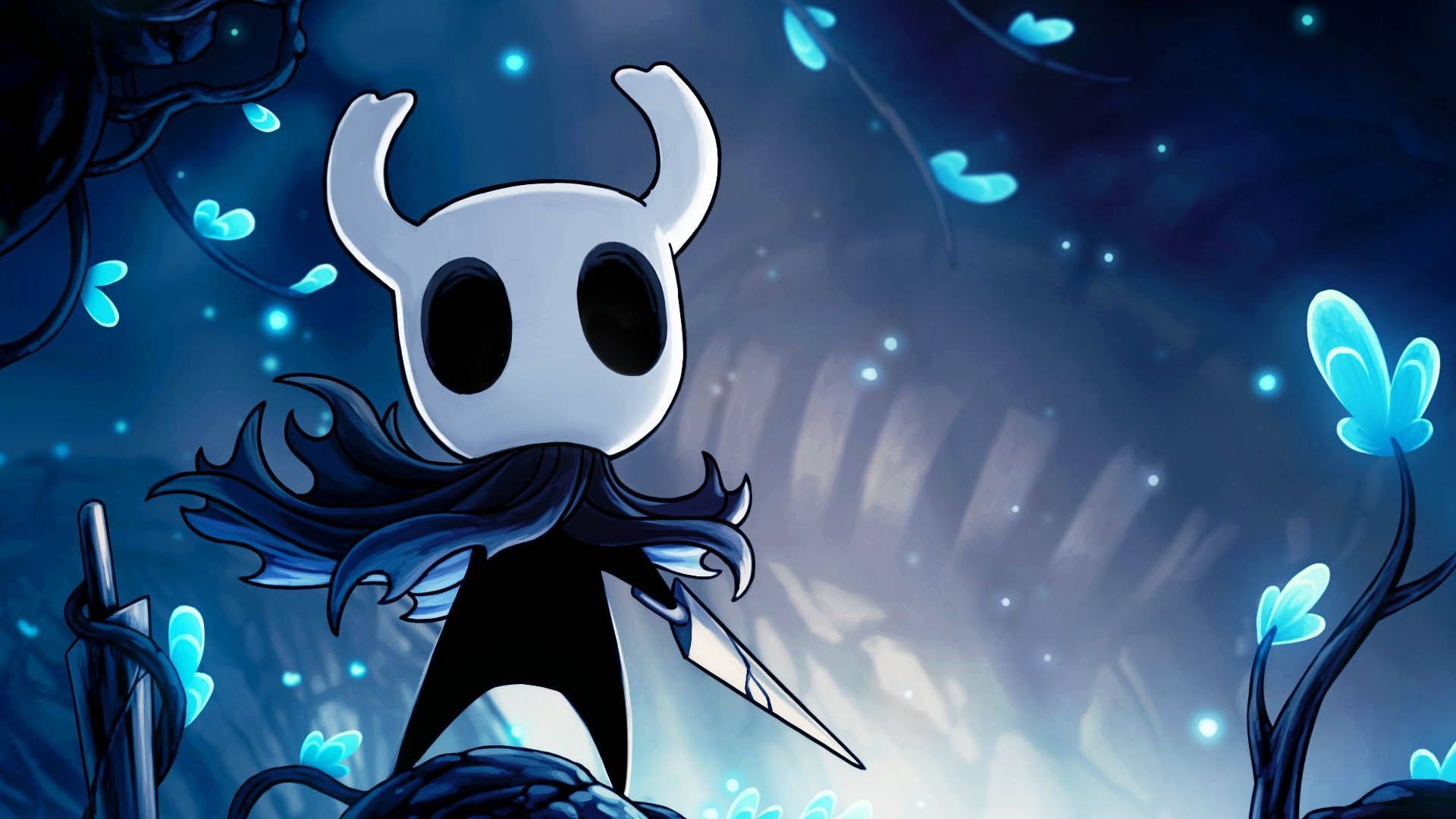 1920x1080 Blue Aesthetic Hollow Knight Wallpaper