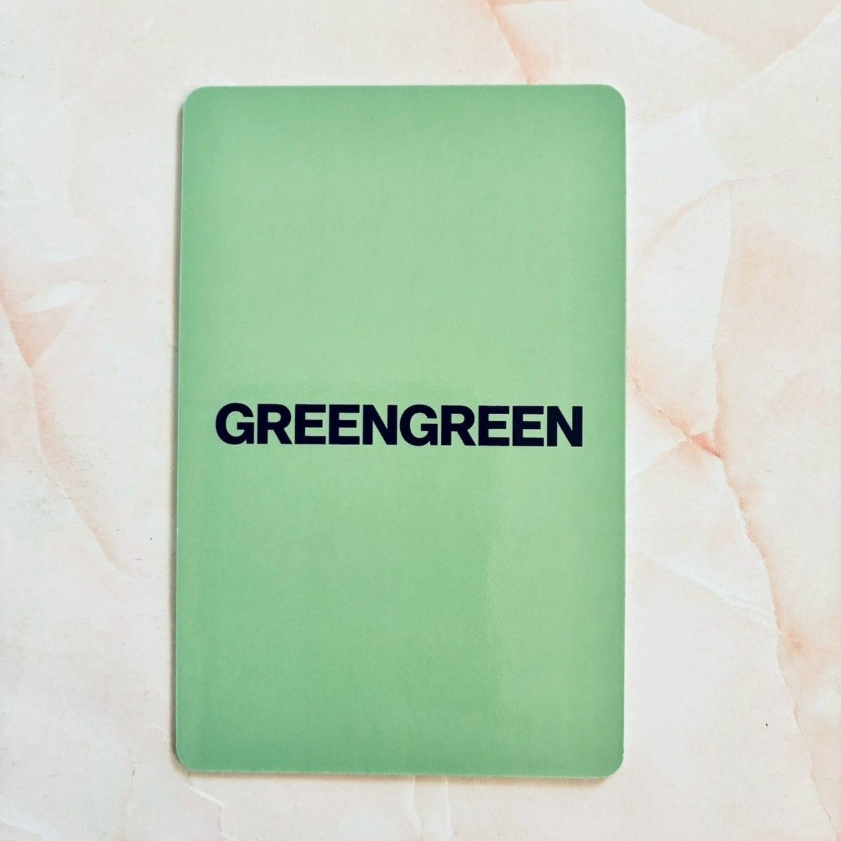 1200x1200 CORTIS GREENGREEN The 2nd EP JAPAN POB Photo card Official PC
