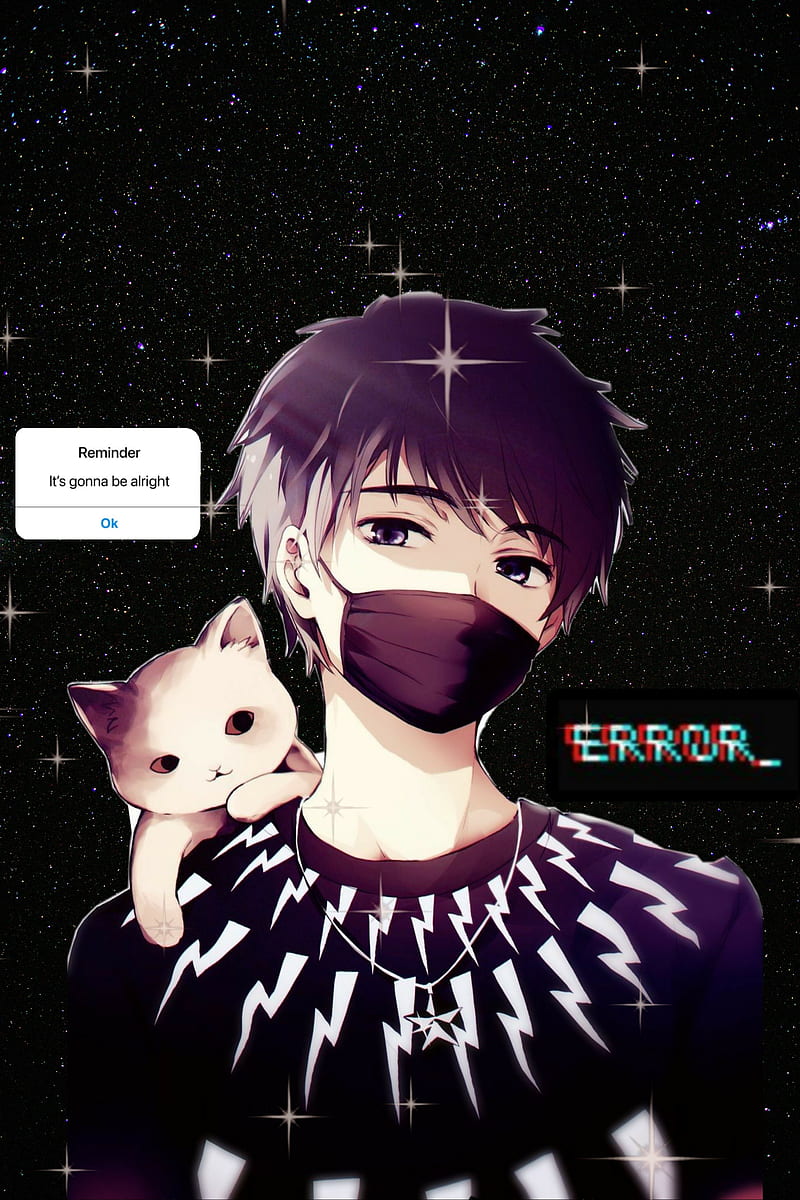 800x1200 Error, anime, sad, HD phone wallpaper