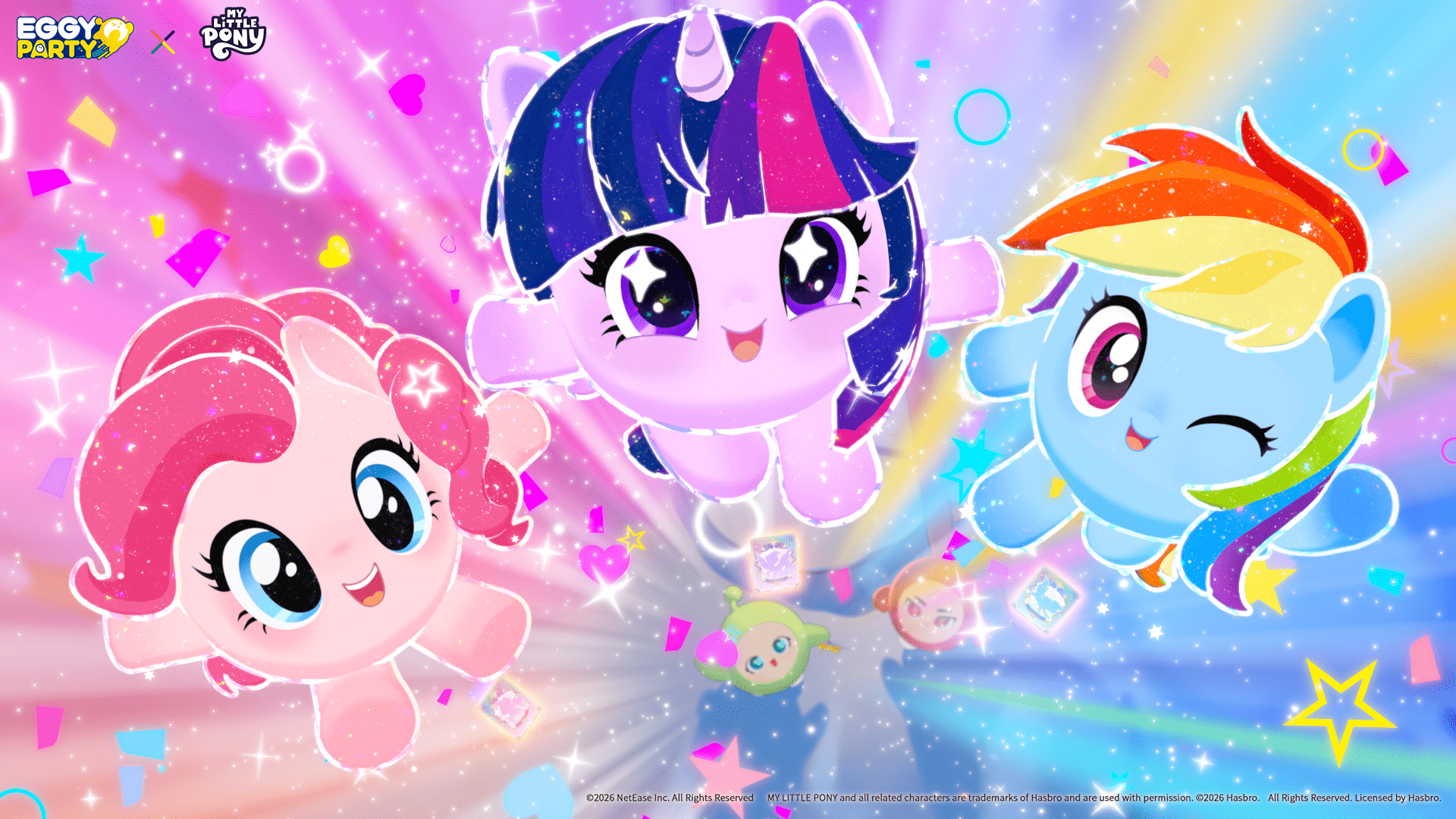 1920x1080 Eggy Party × MY LITTLE PONY Crossover Coming On Feb 17th! Friendship is Magic!