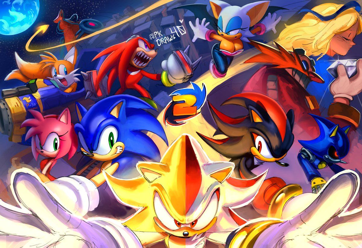 1200x824 HAPPY 35TH ANNIVERSARY SONIC. #Sonic35PKCOLLAB #sonic_the_hedgehog