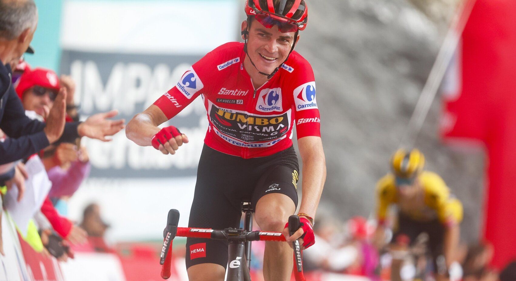 1701x927 Team Visma. Lease a Bike. Sepp Kuss celebrates his birthday: his