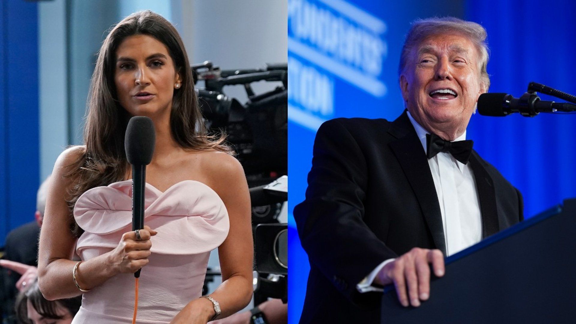 1920x1080 Donald Trump brutally humiliates CNN’s Kaitlan Collins during fiery address