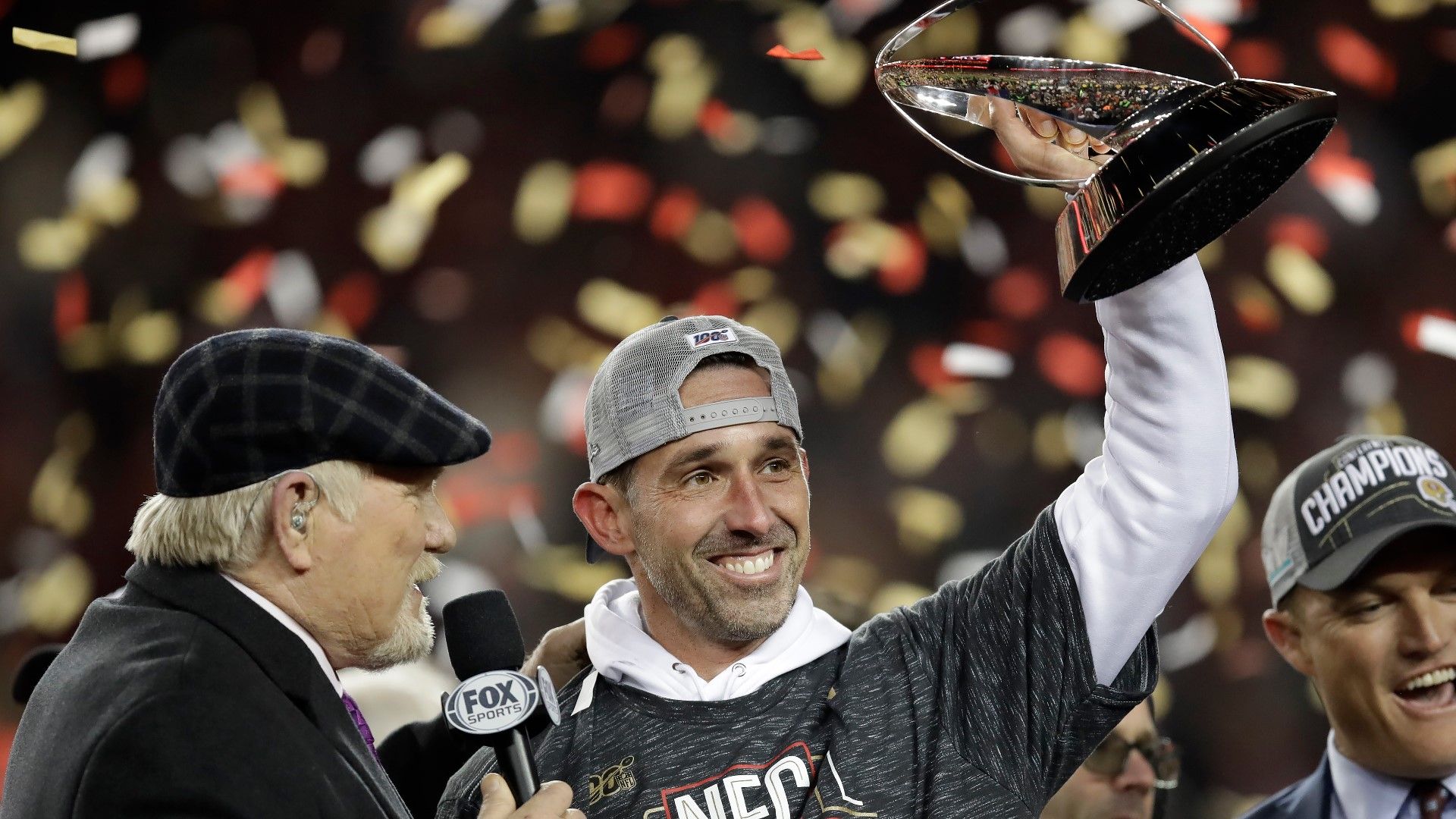 1920x1080 49ers Coach Kyle Shanahan reflects on Falcons' Super Bowl loss as he heads back to the big game