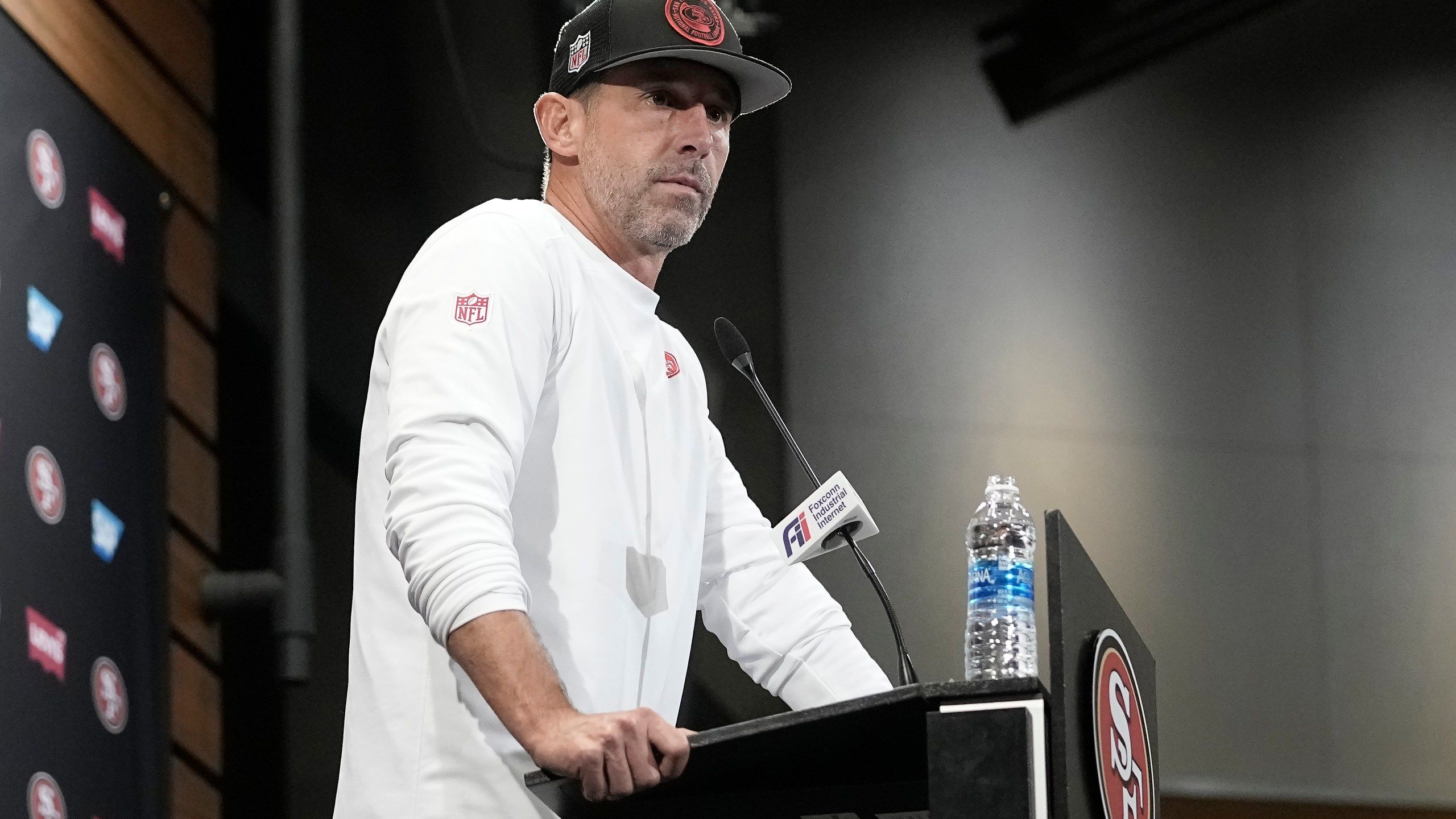 2560x1440 49ers give contract extensions to coach Kyle Shanahan and GM John Lynch