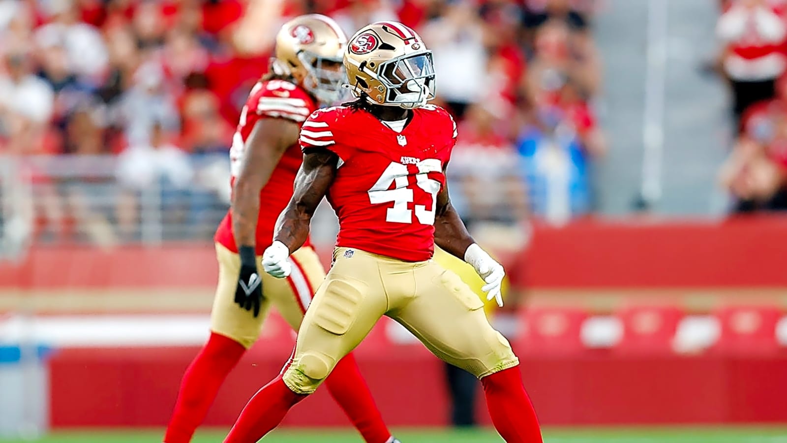 1600x900 Kyle Shanahan reveals Nick Martin&;s standing in 49ers linebacker depth chart