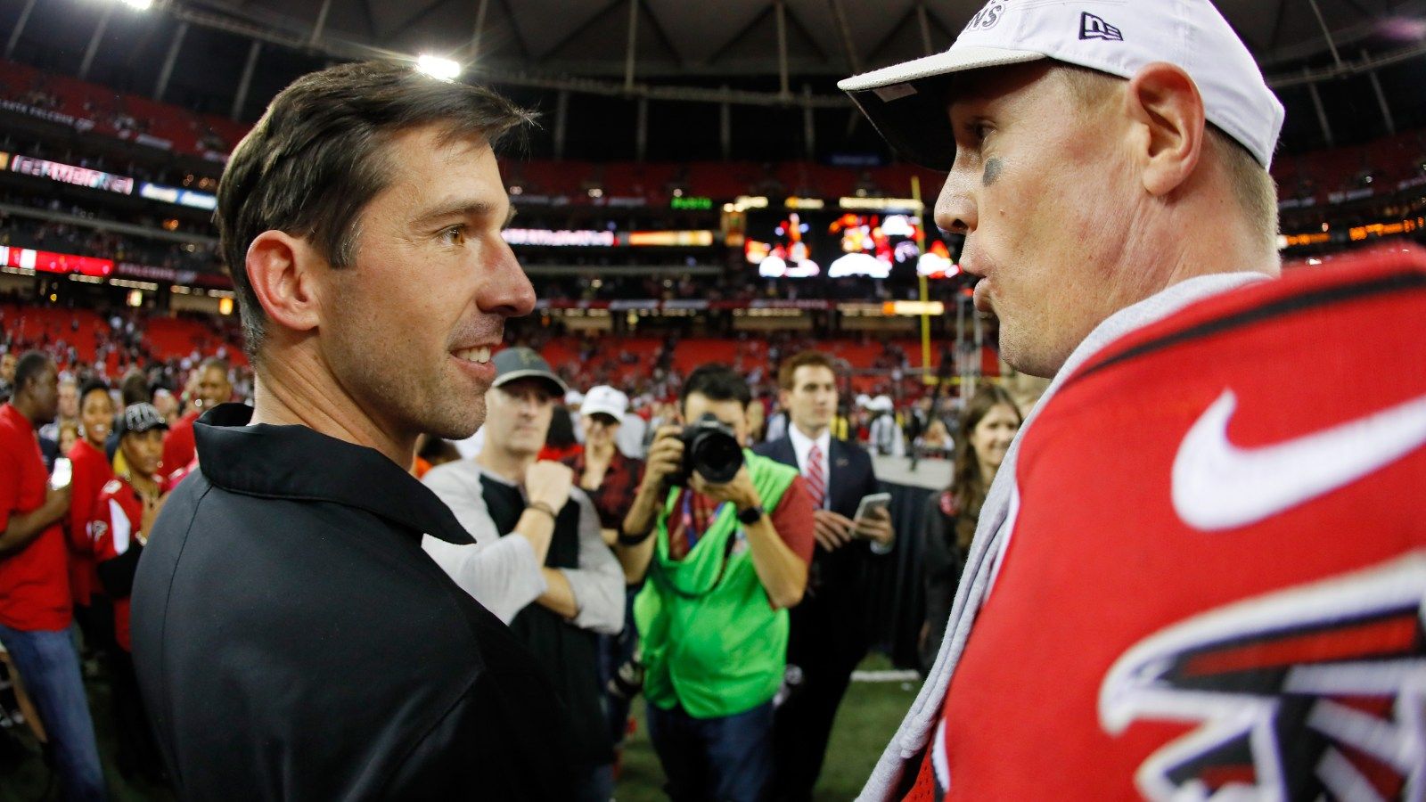 1600x900 Kyle Shanahan, Falcons OC, follows father to the Super Bowl