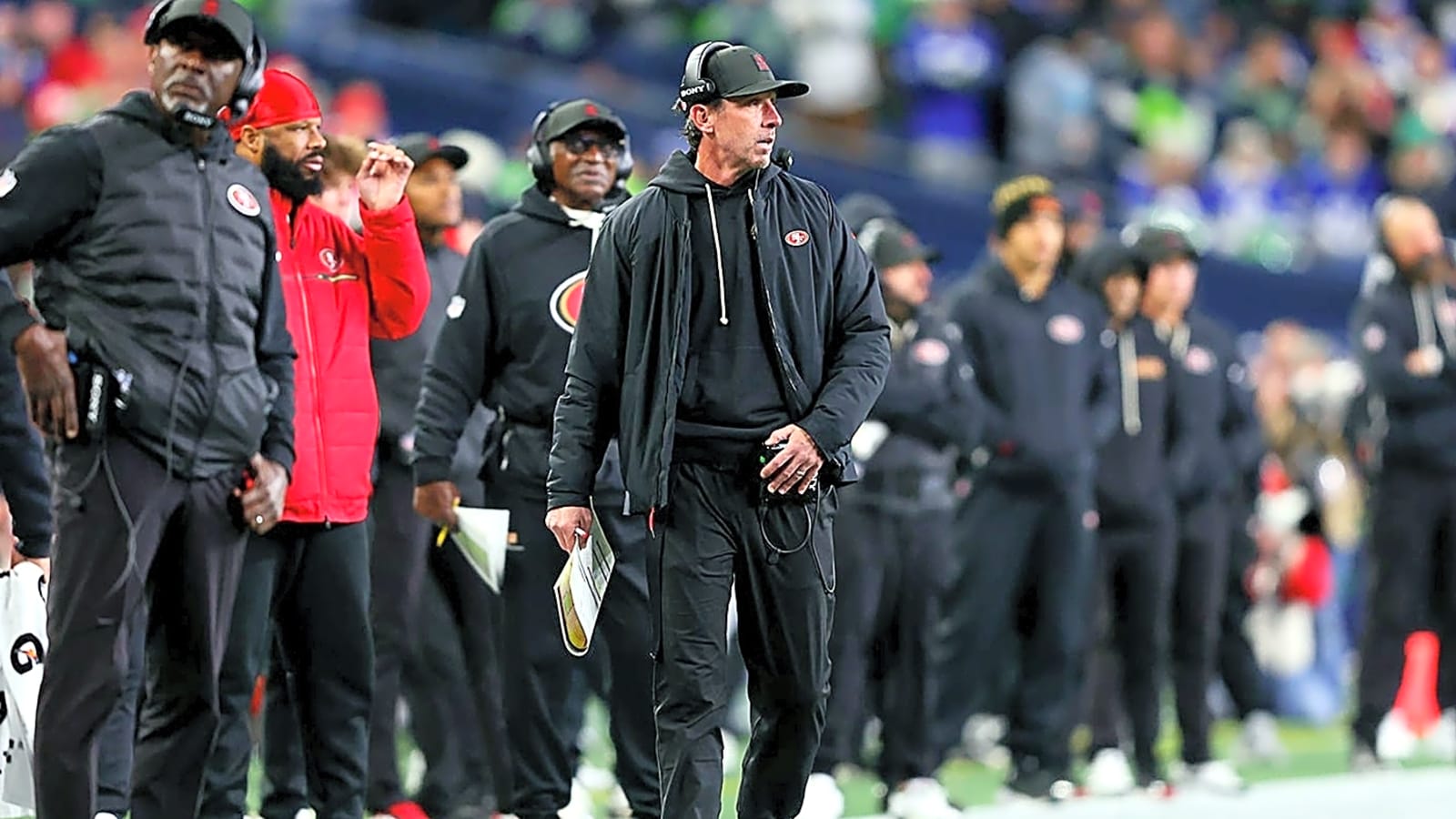 1600x900 Kyle Shanahan reveals postgame message to 49ers after playoff loss to Seahawks