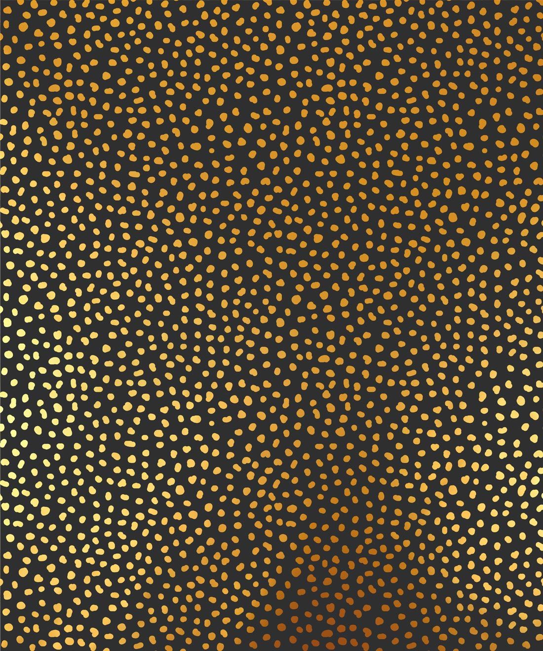 1100x1320 Huddy's Dots Metallic Wallpaper (Gold)