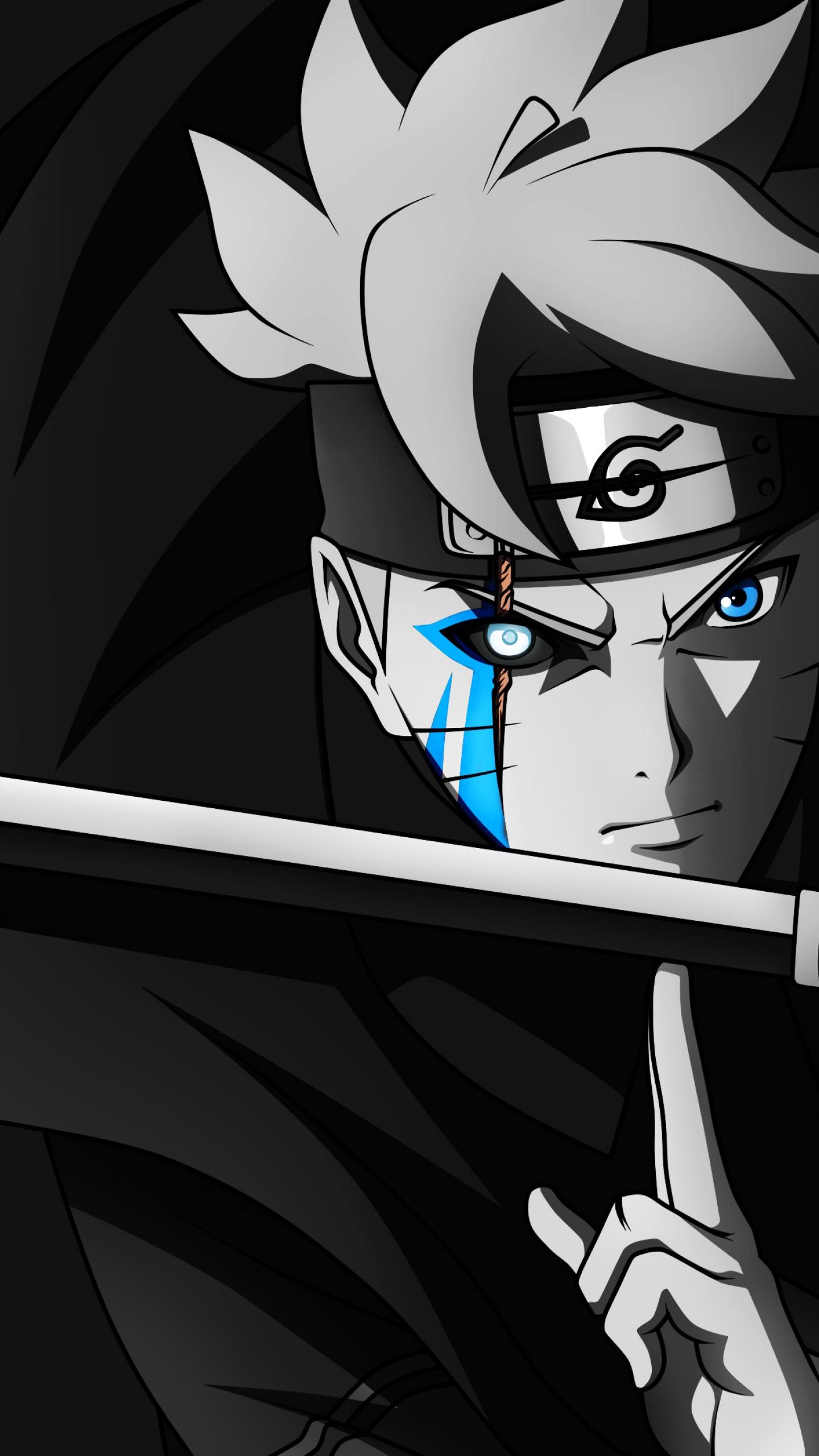 1440x2560 Byakugan Wallpaper