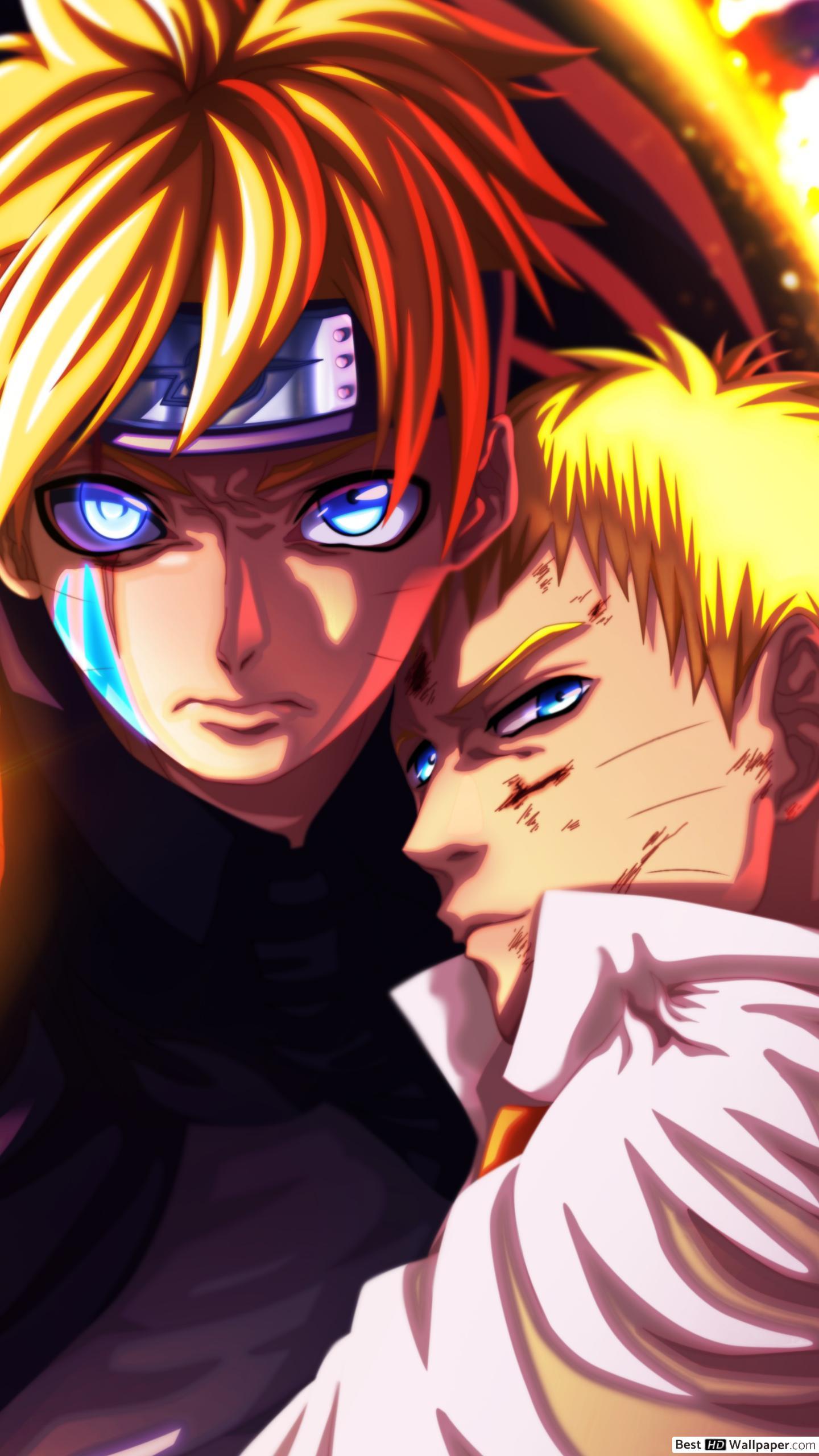 1440x2560 Boruto : Naruto Next Generation'am Here .. DAD! HD wallpaper download