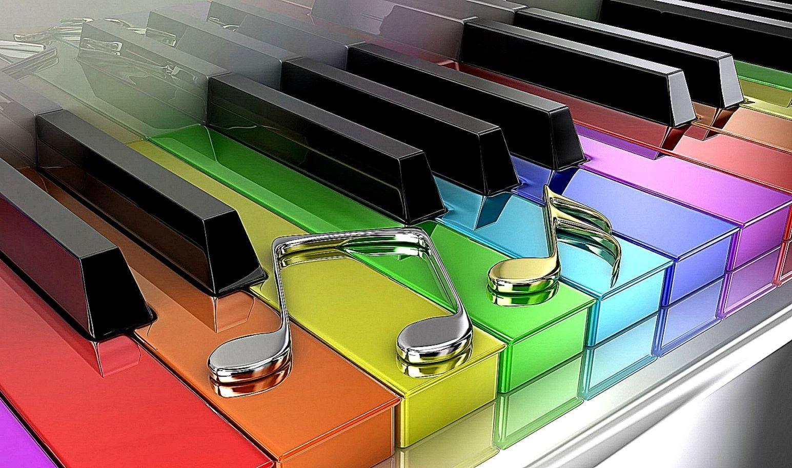 1545x913 3D Piano Colorfull Hình nền HD Desktop.  Thư viện hình nền nền