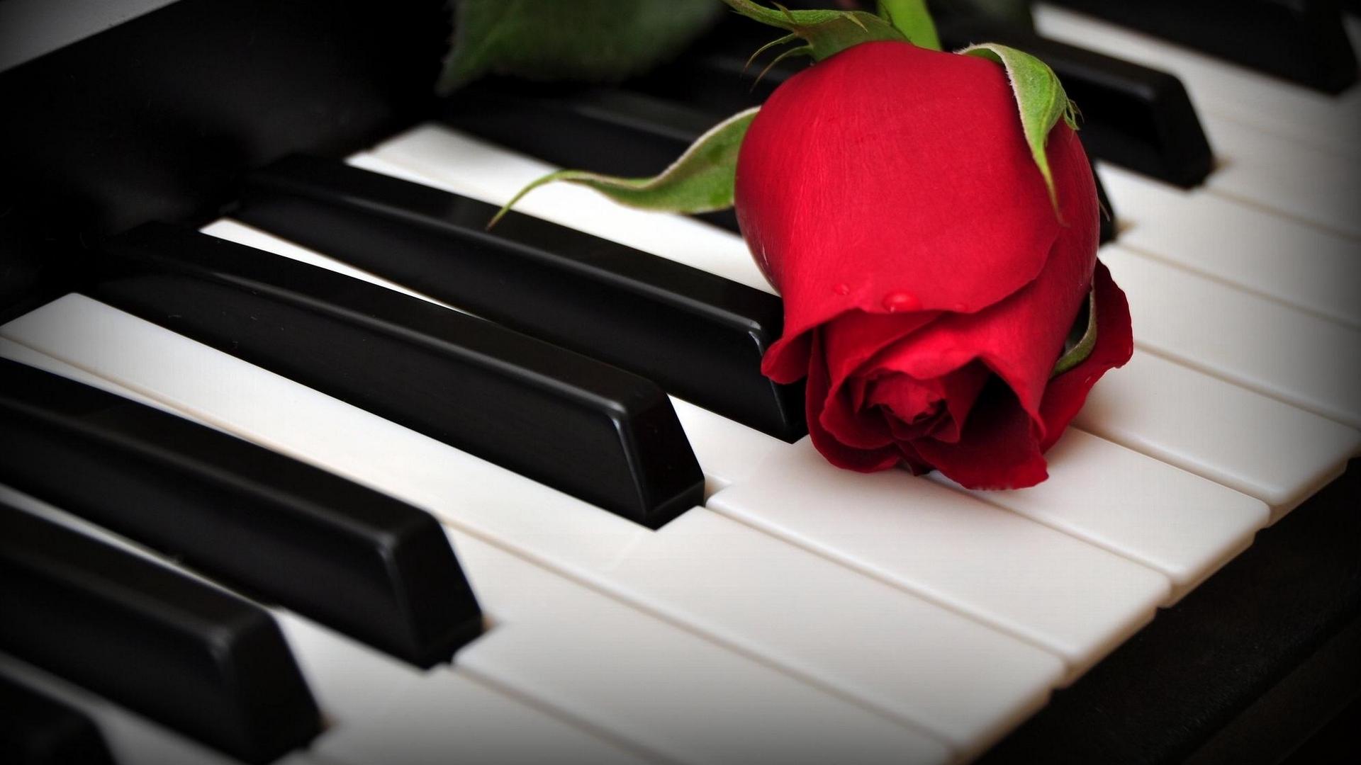 1920x1080 Piano Background Wallpaper