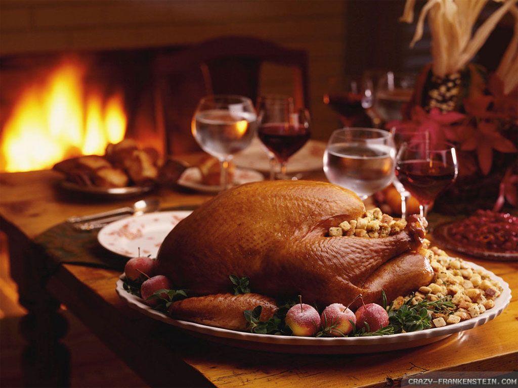 1024x768 Thanksgiving Dinner wallpaper