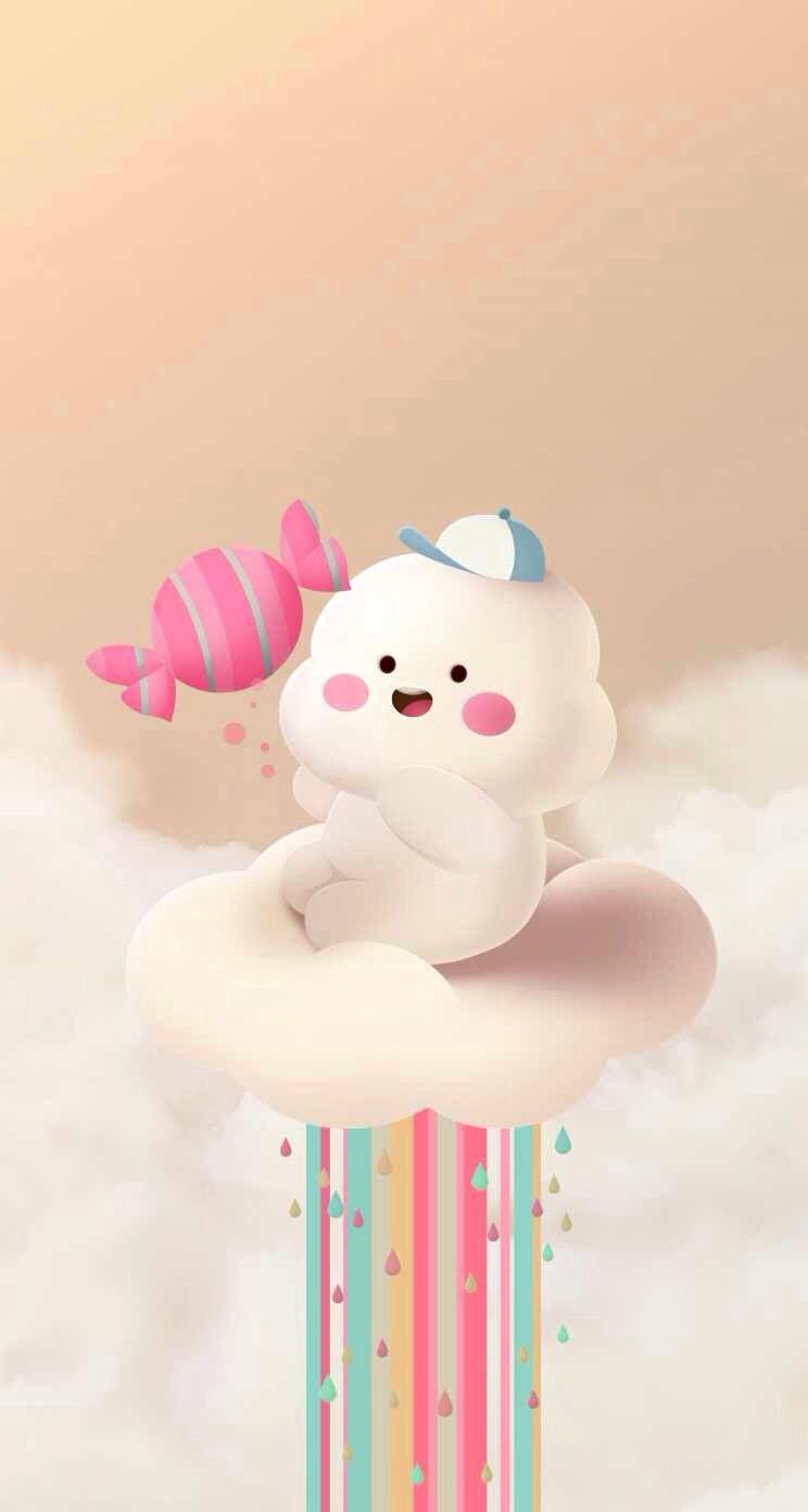 Cute Cloud Wallpapers - Top Free Cute Cloud Backgrounds - WallpaperAccess