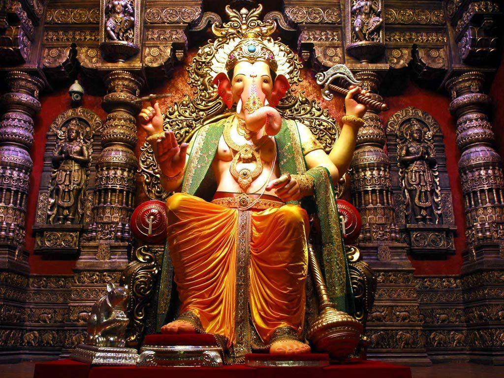 Lalbaugcha Raja Wallpapers Top Free Lalbaugcha Raja Backgrounds Wallpaperaccess