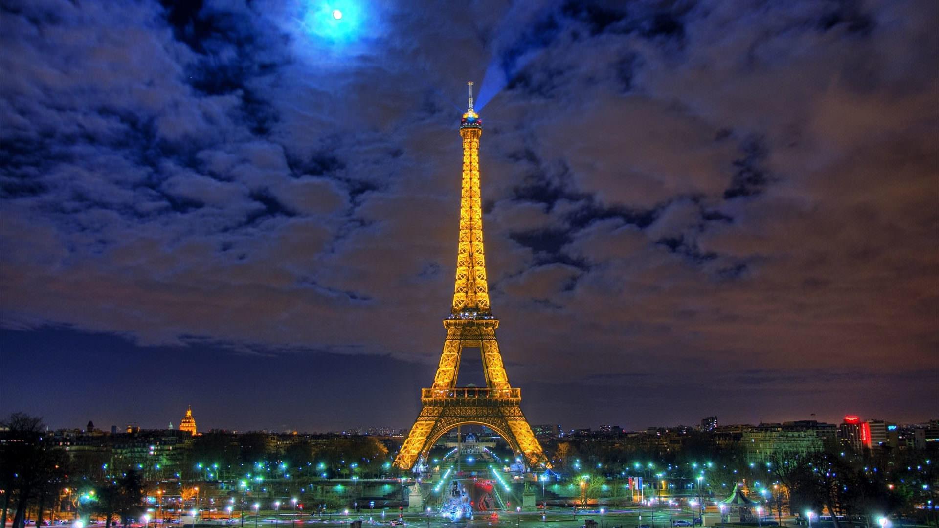 1920x1080 Night of France Eiffel Tower HD wallpaper. HD Latest Wallpaper