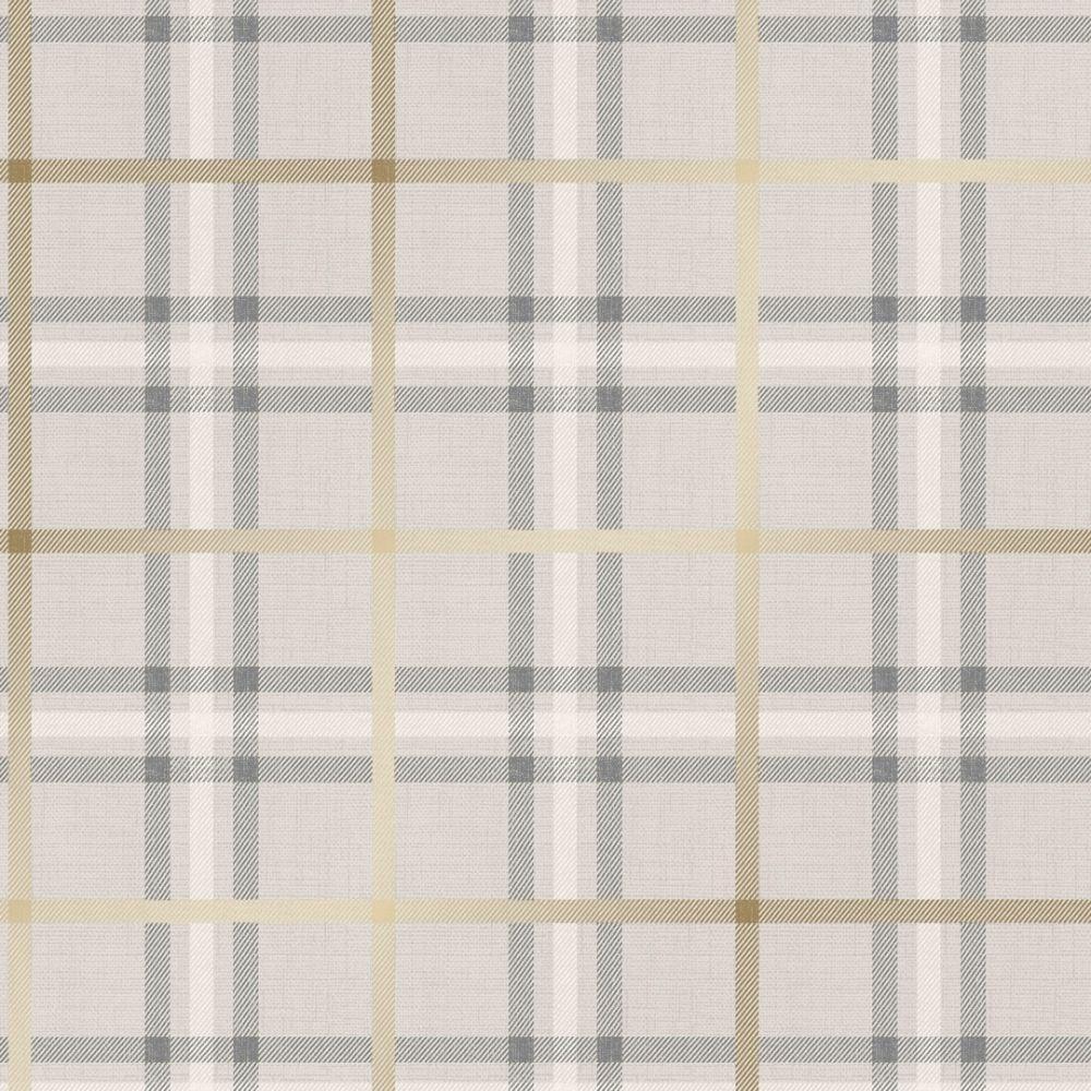 1000x1000 I Love Wallpaper Tweed Tartan Wallpaper Grey from I Love Wallpaper UK