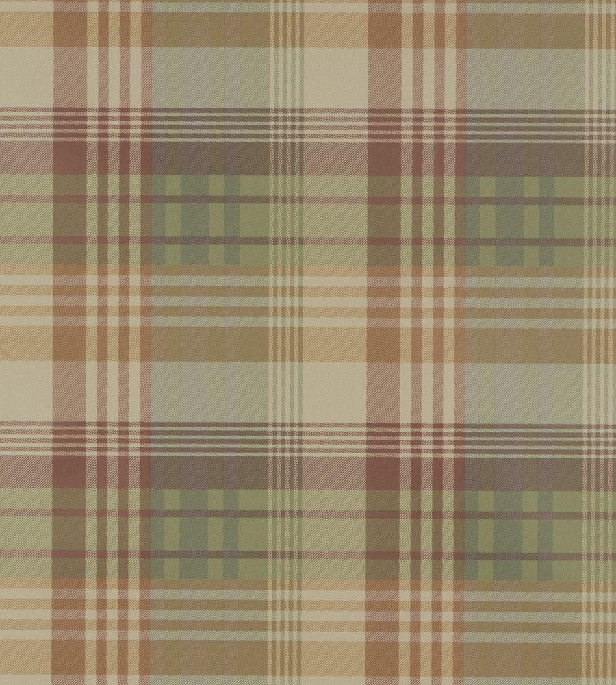 900x1000 Mulberry Home Tartan Wallpaper