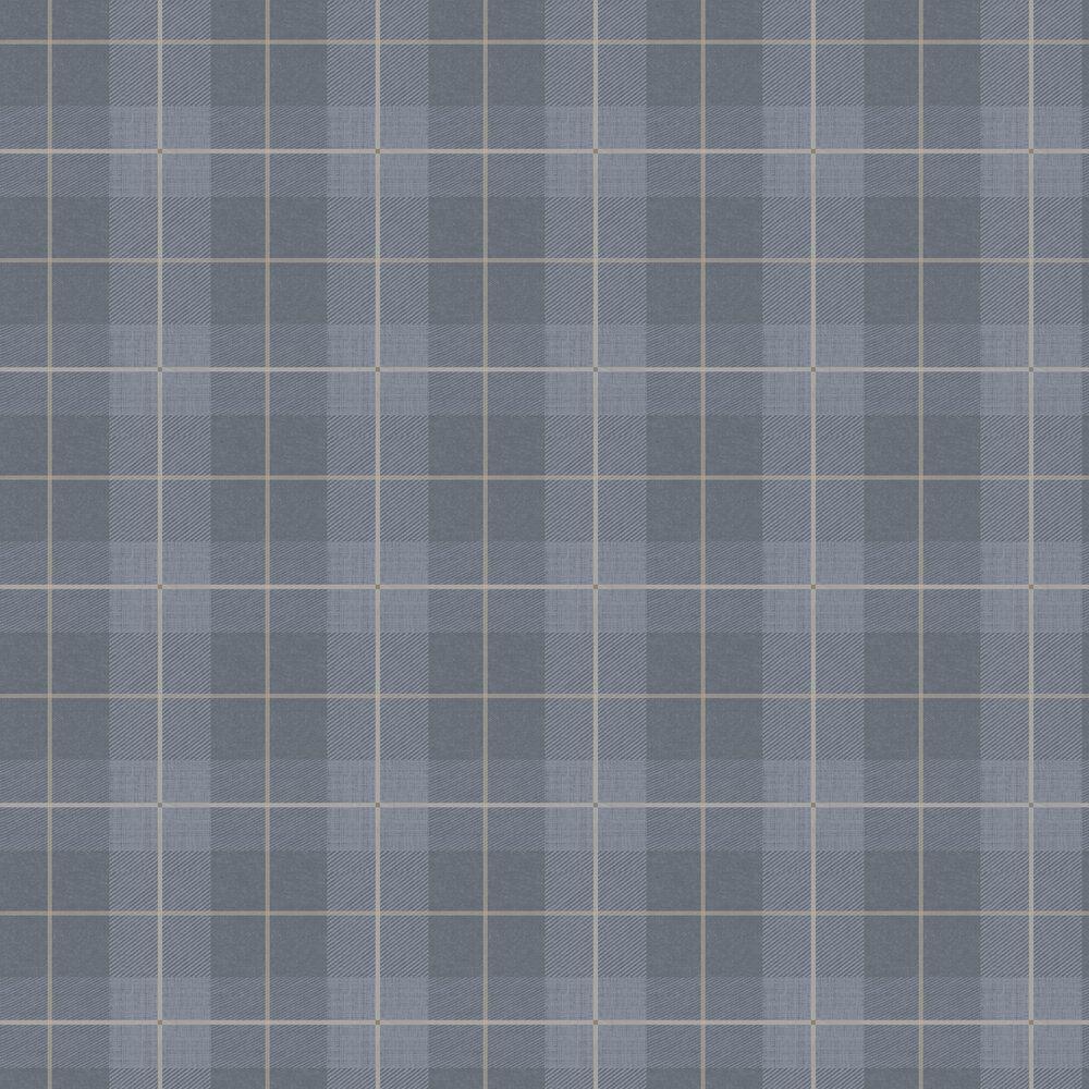 1000x1000 Country Tartan by Arthouse Blue : Wallpaper Direct